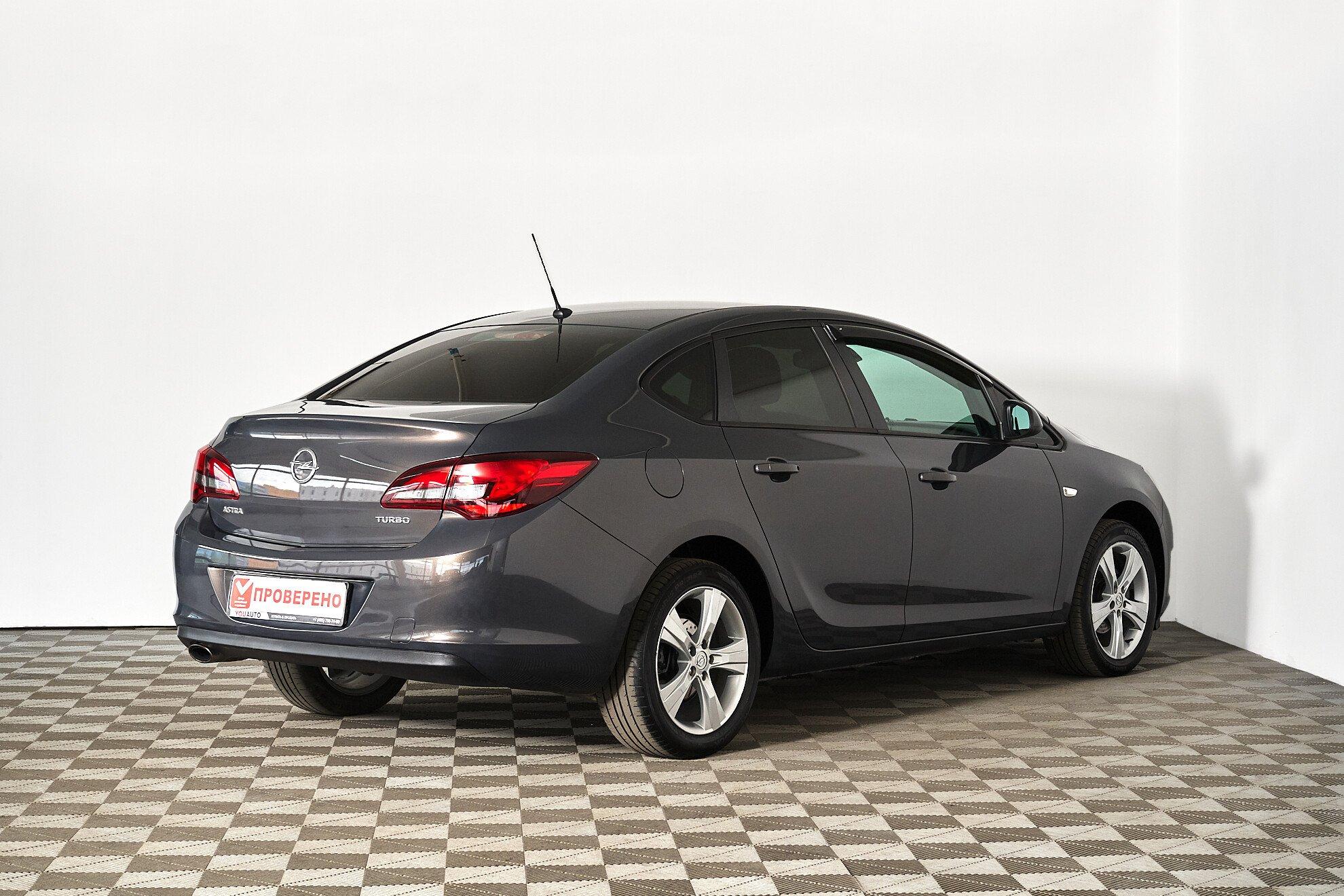 Opel Astra 2017, серый