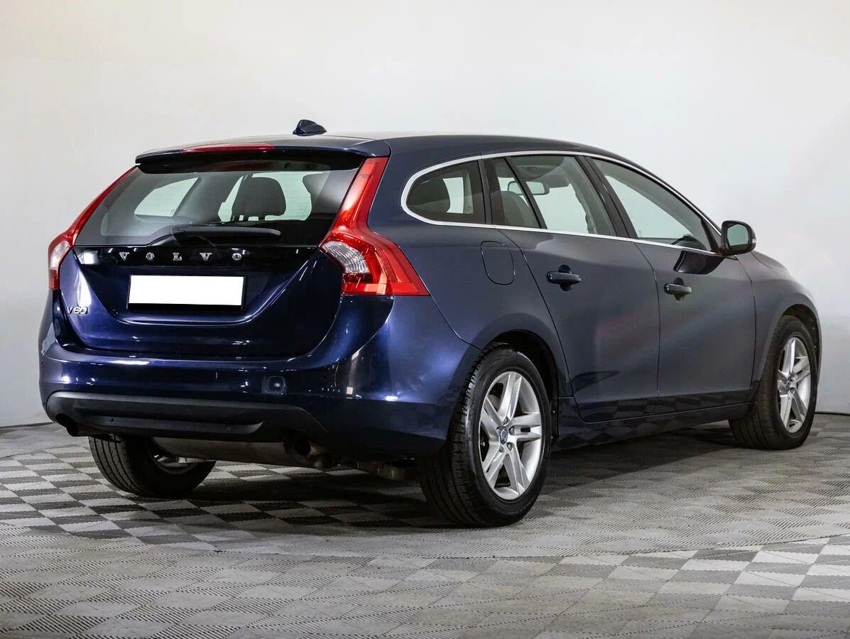 Volvo V60 2011, синий