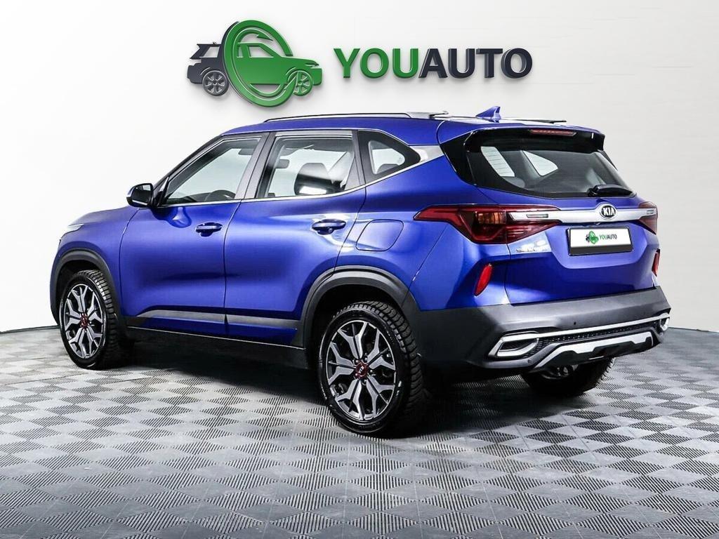 Kia Seltos 2021, синий