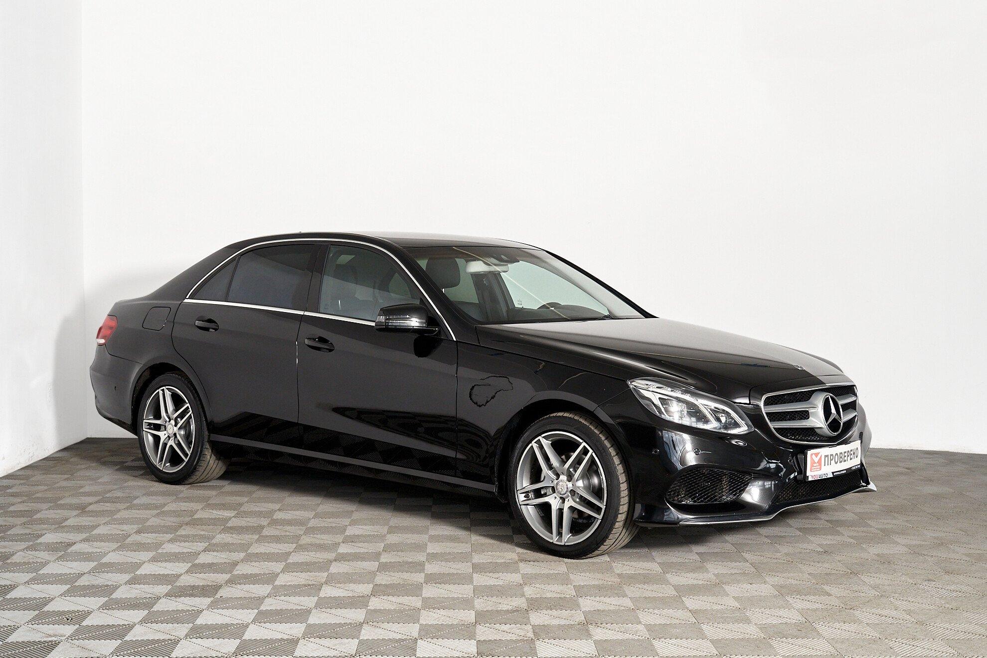 Mercedes-Benz E-Класс 2013, черный