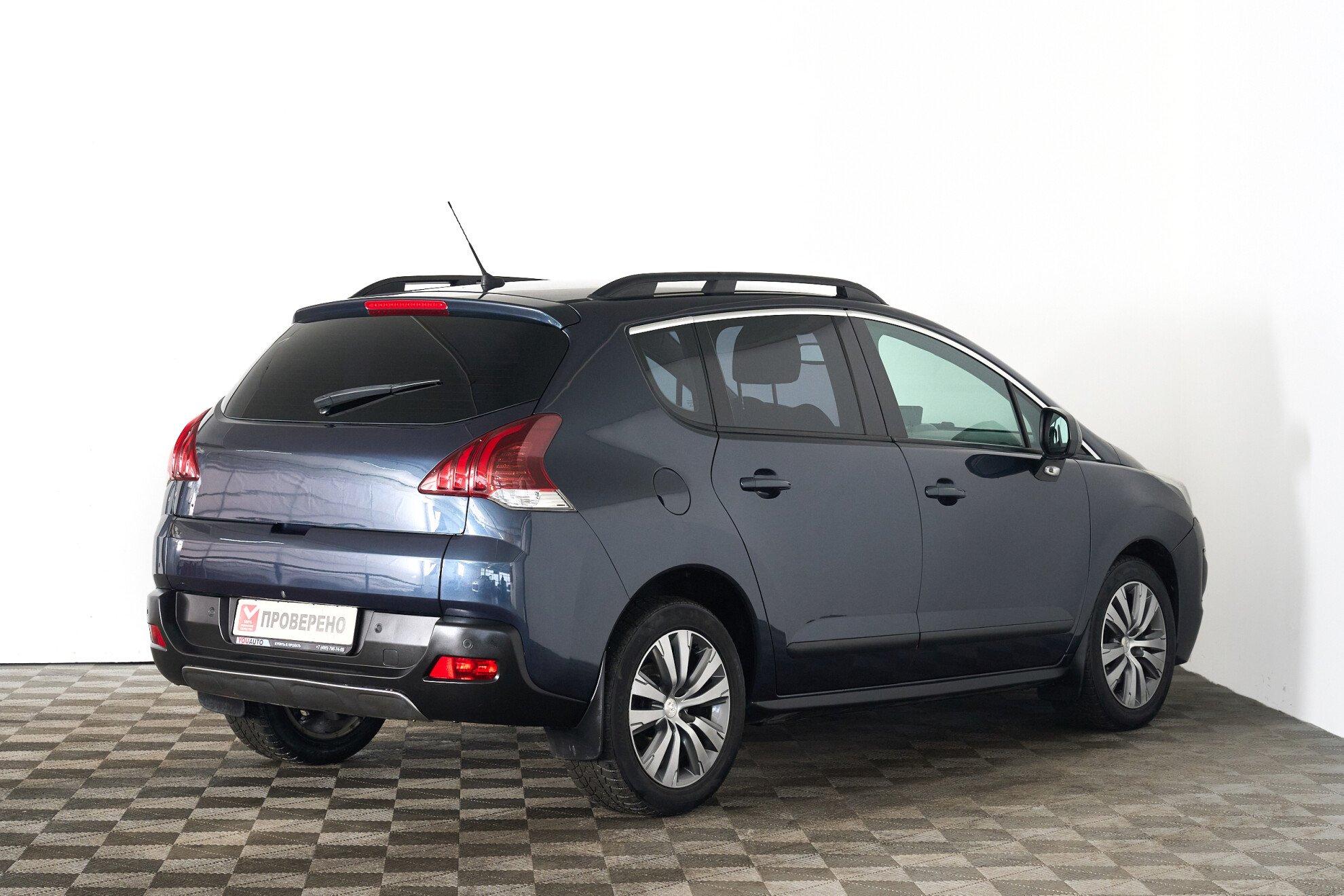 Peugeot 3008 2014, синий