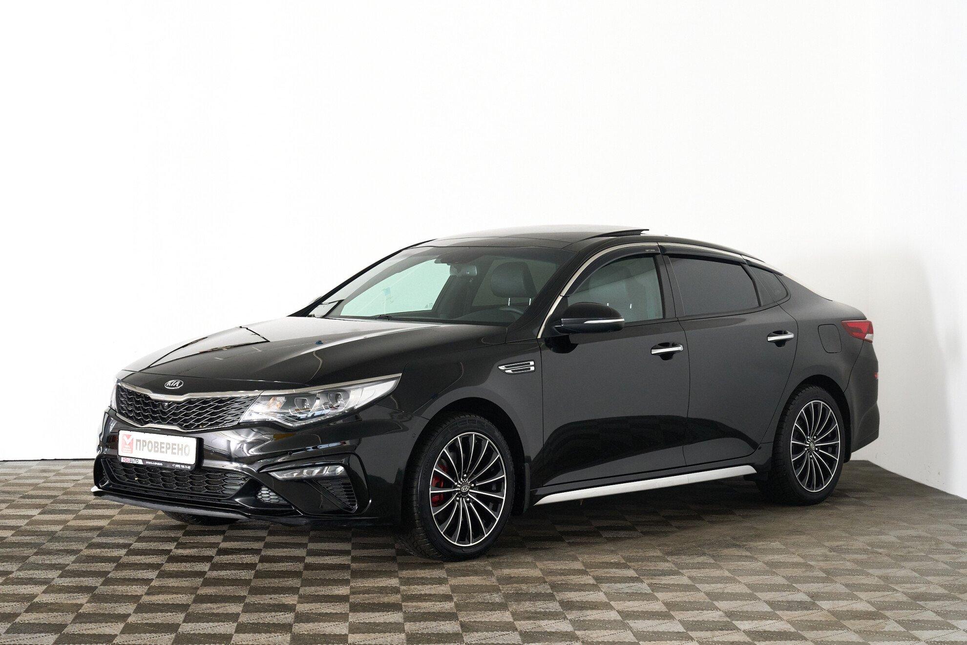 Kia Optima 2020, черный