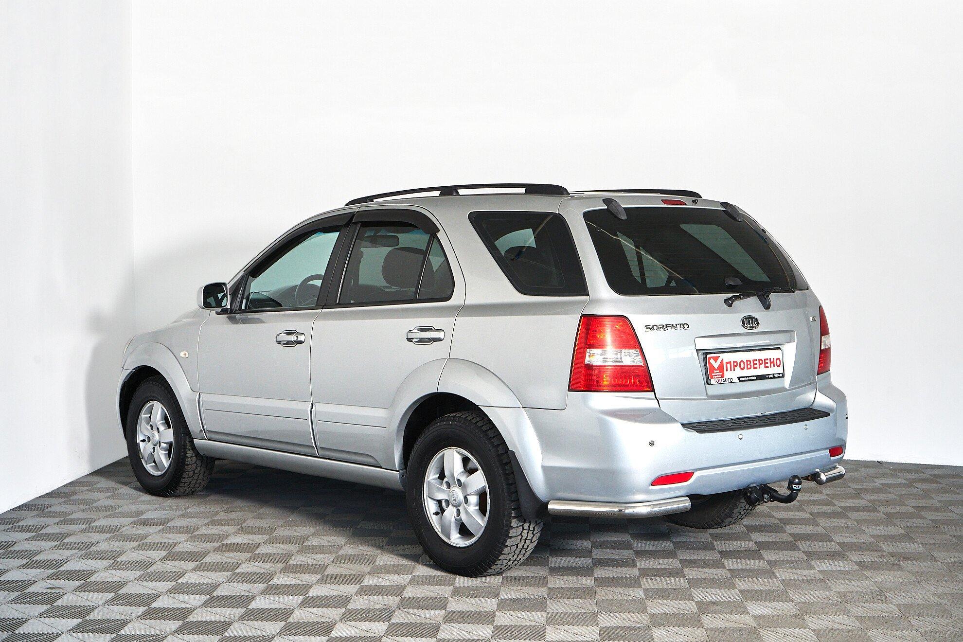 Kia Sorento 2008, серебряный