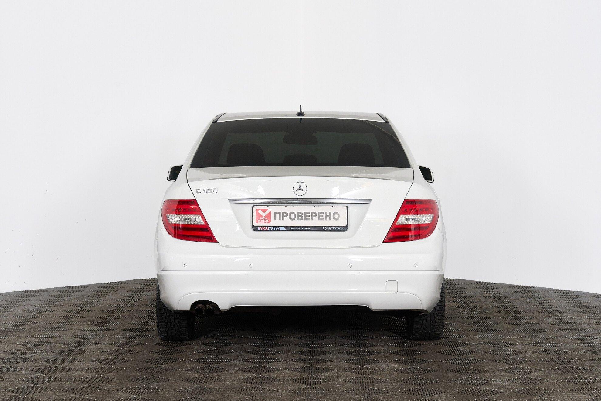 Mercedes-Benz C-Класс 2012, белый