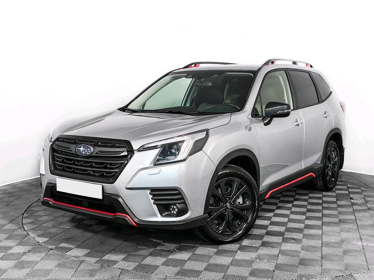 Subaru Forester 2022, серебряный