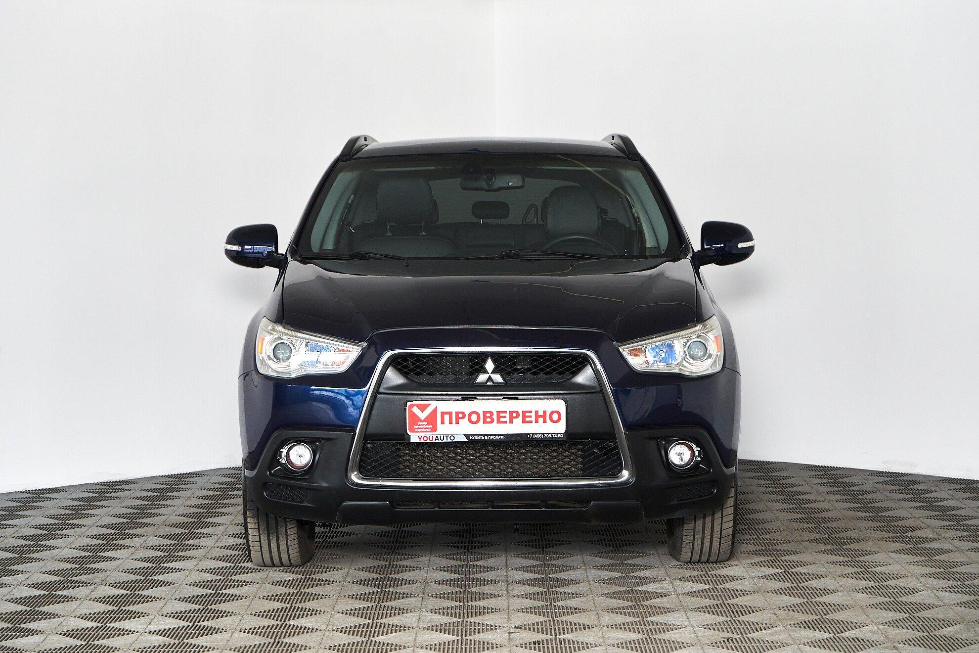 Mitsubishi ASX 2012, синий