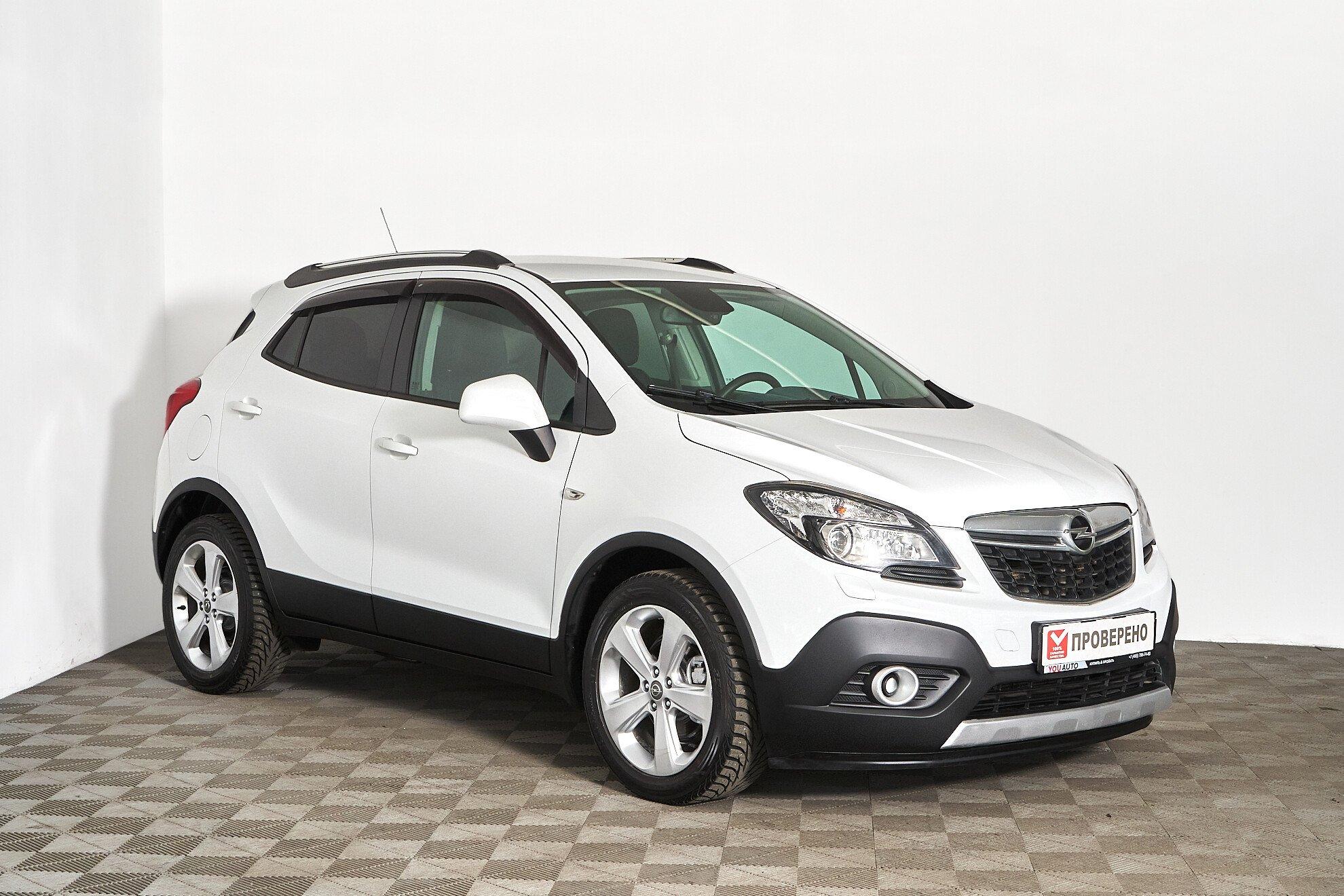 Opel Mokka 2013, белый
