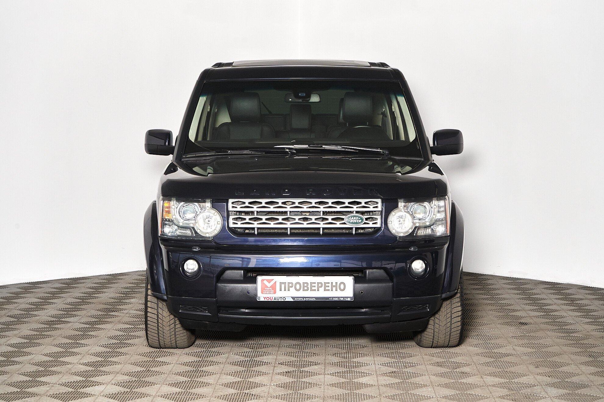 Land Rover Discovery 2013, синий