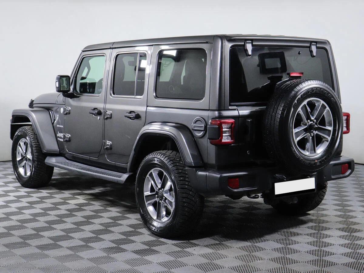 Jeep Wrangler 2021, серый