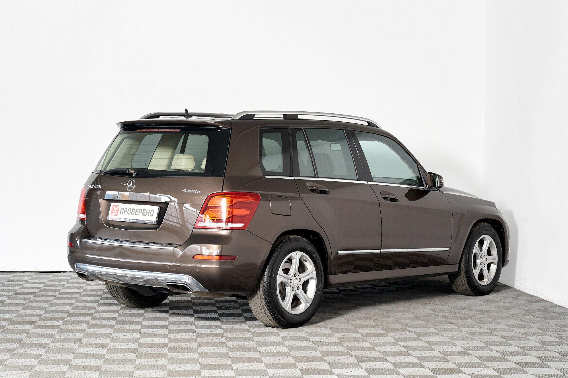 Mercedes-Benz GLK-Класс 2014, коричневый