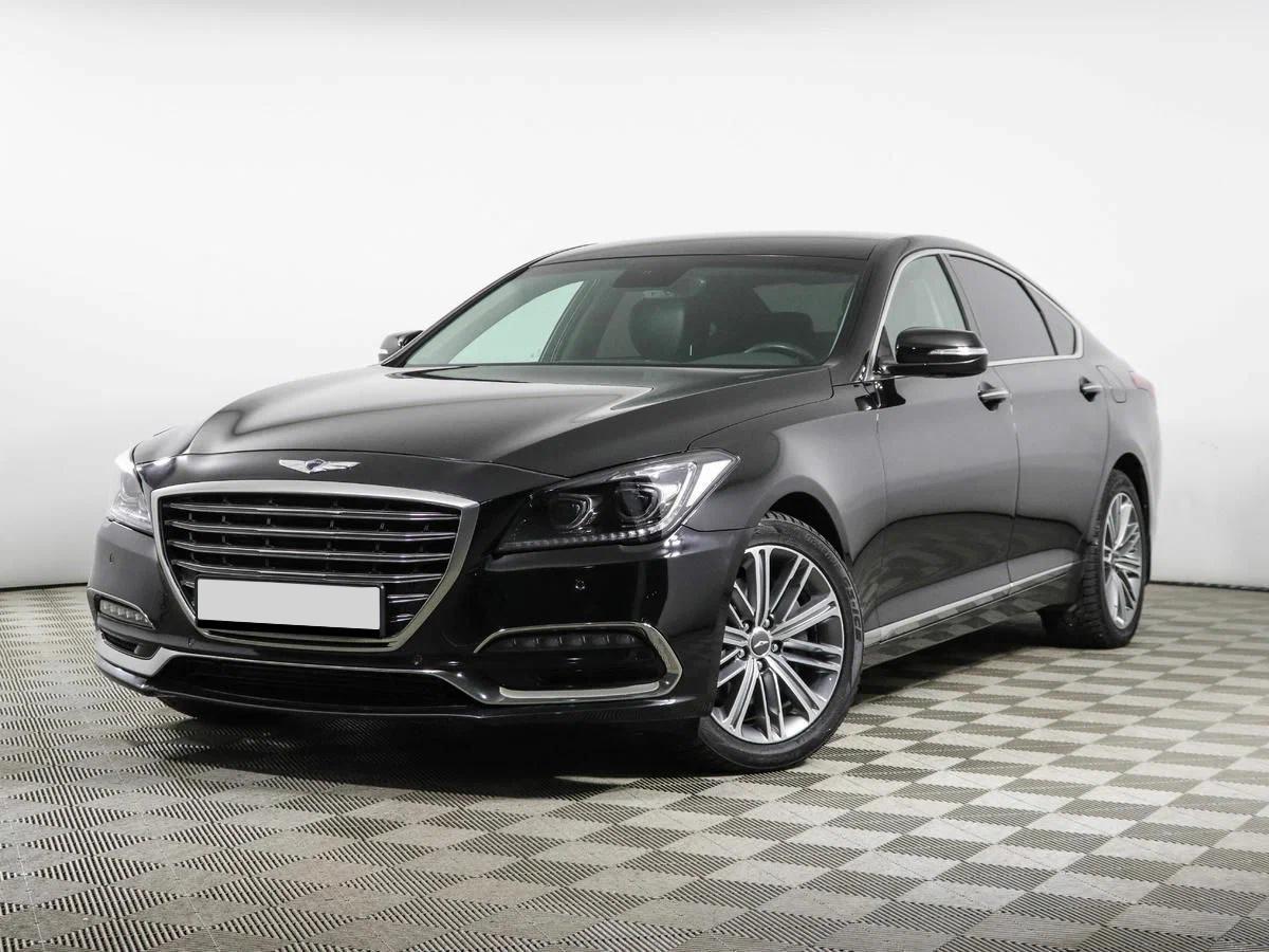 Genesis G80 2020, черный