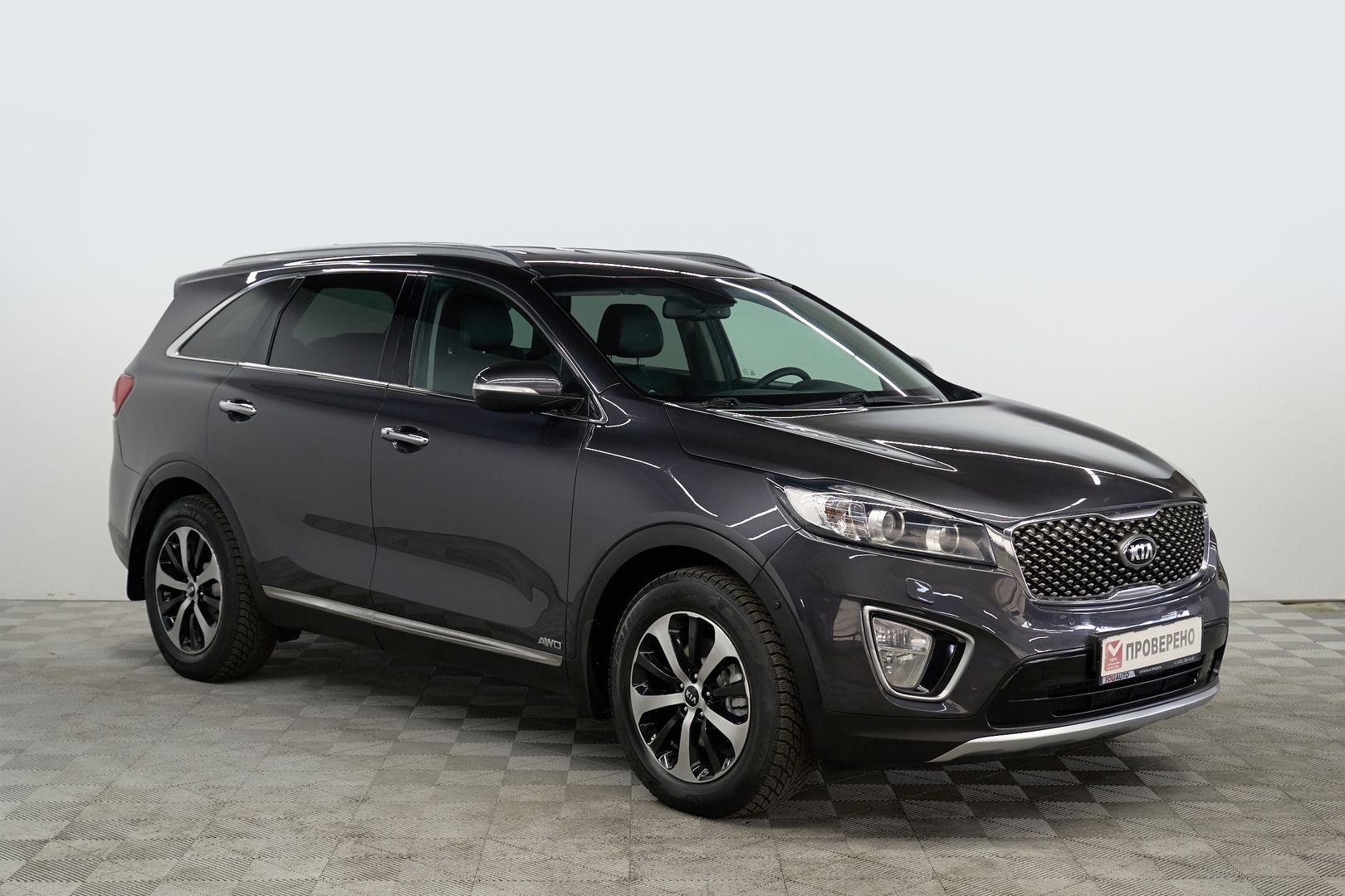 Kia Sorento 2016, серый