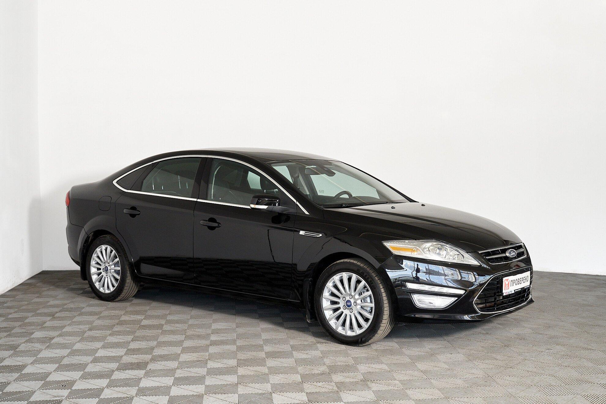 Ford Mondeo 2012, черный