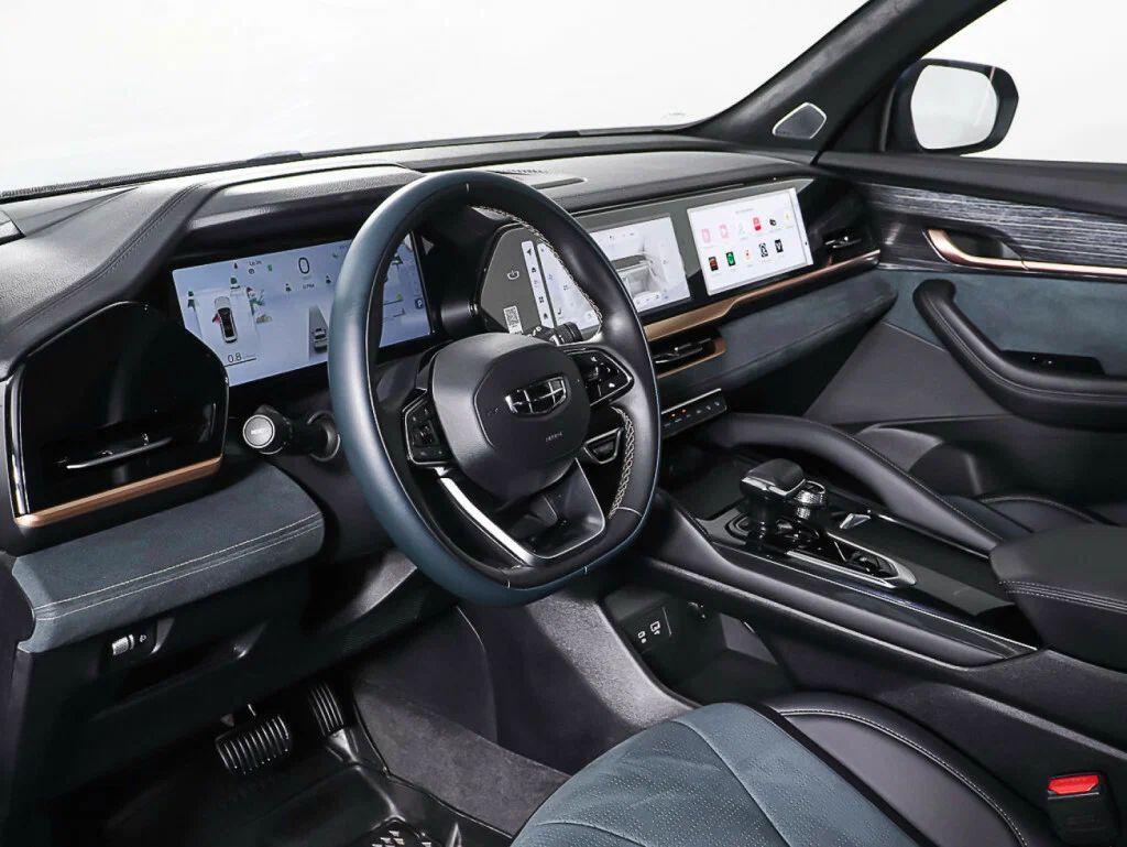 Geely Monjaro 2024, синий