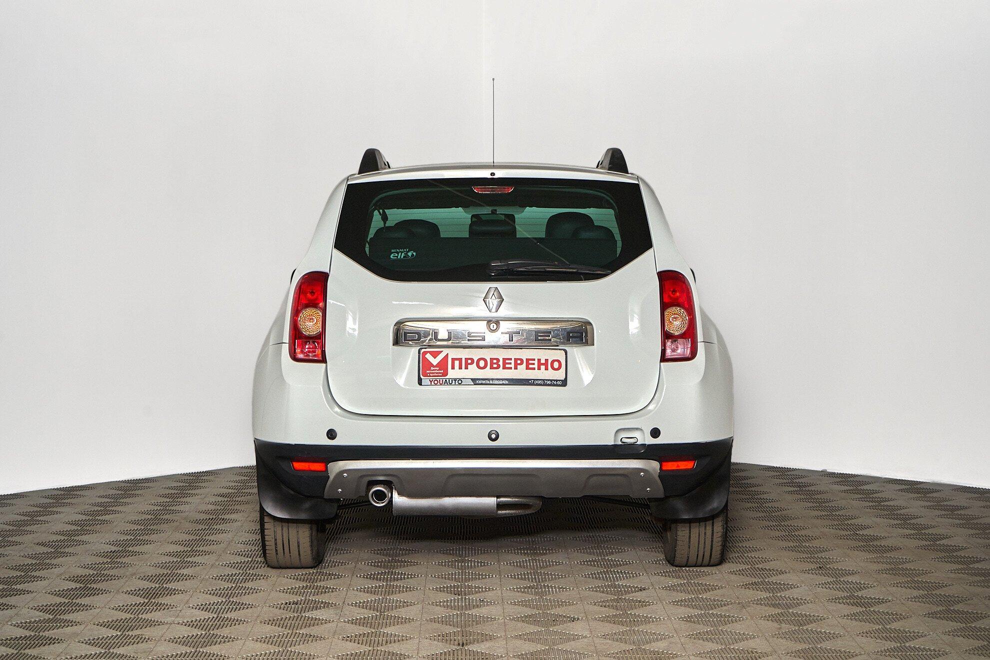 Renault Duster 2015, белый