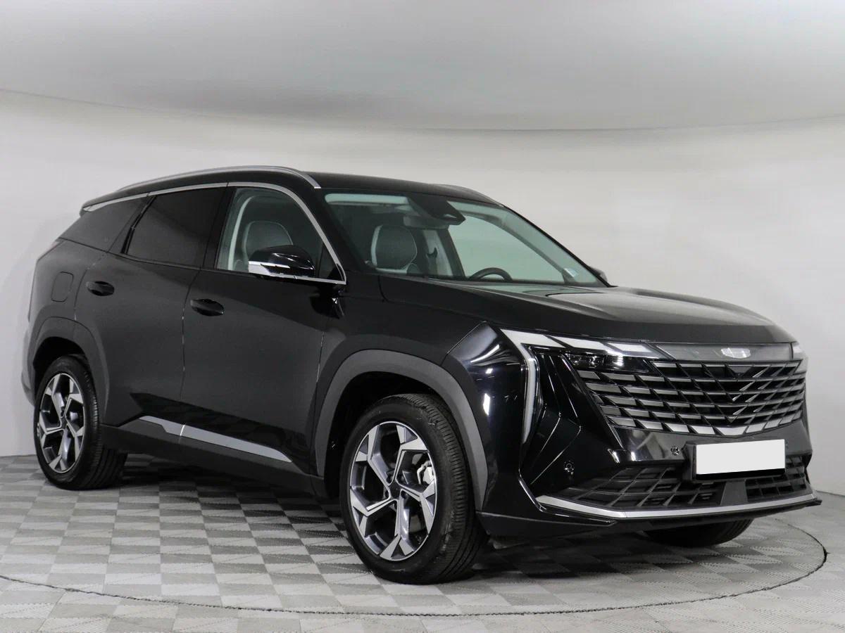 Geely Atlas 2024, черный