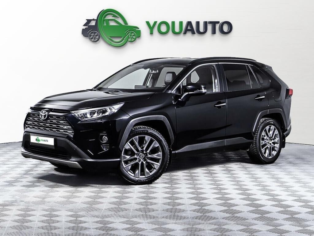 Toyota RAV4 2022, черный