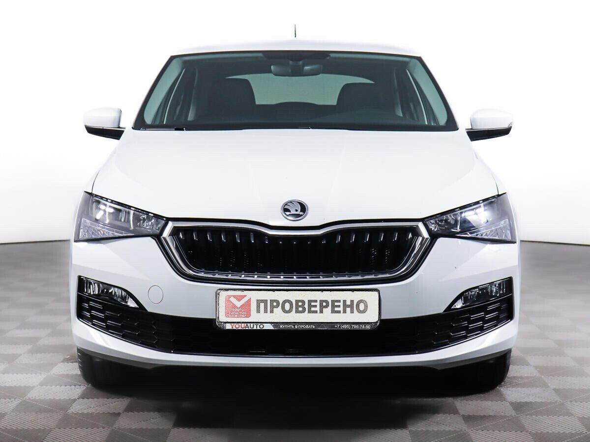 Skoda Rapid 2022, белый