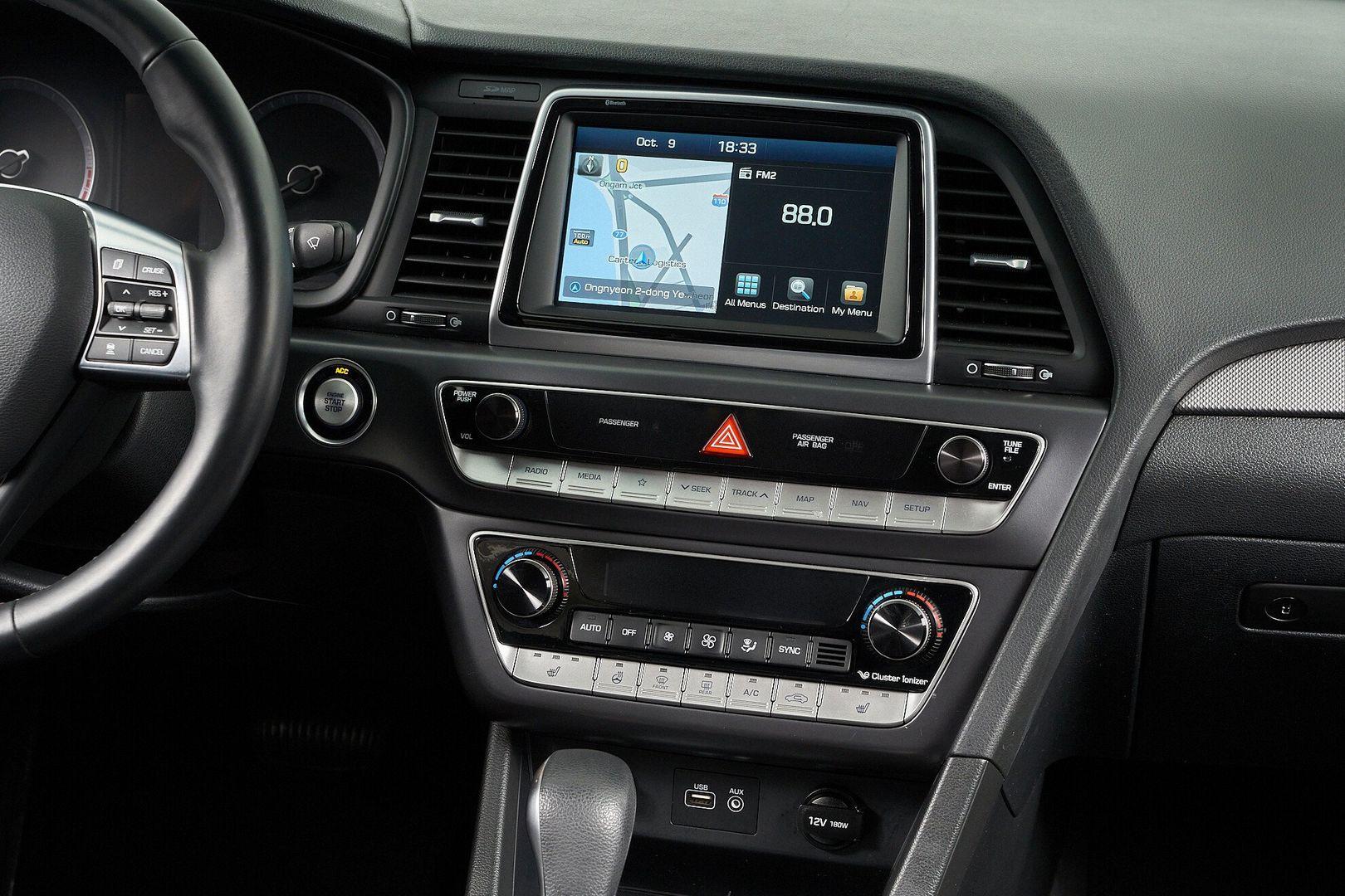 Hyundai Sonata 2019, черный