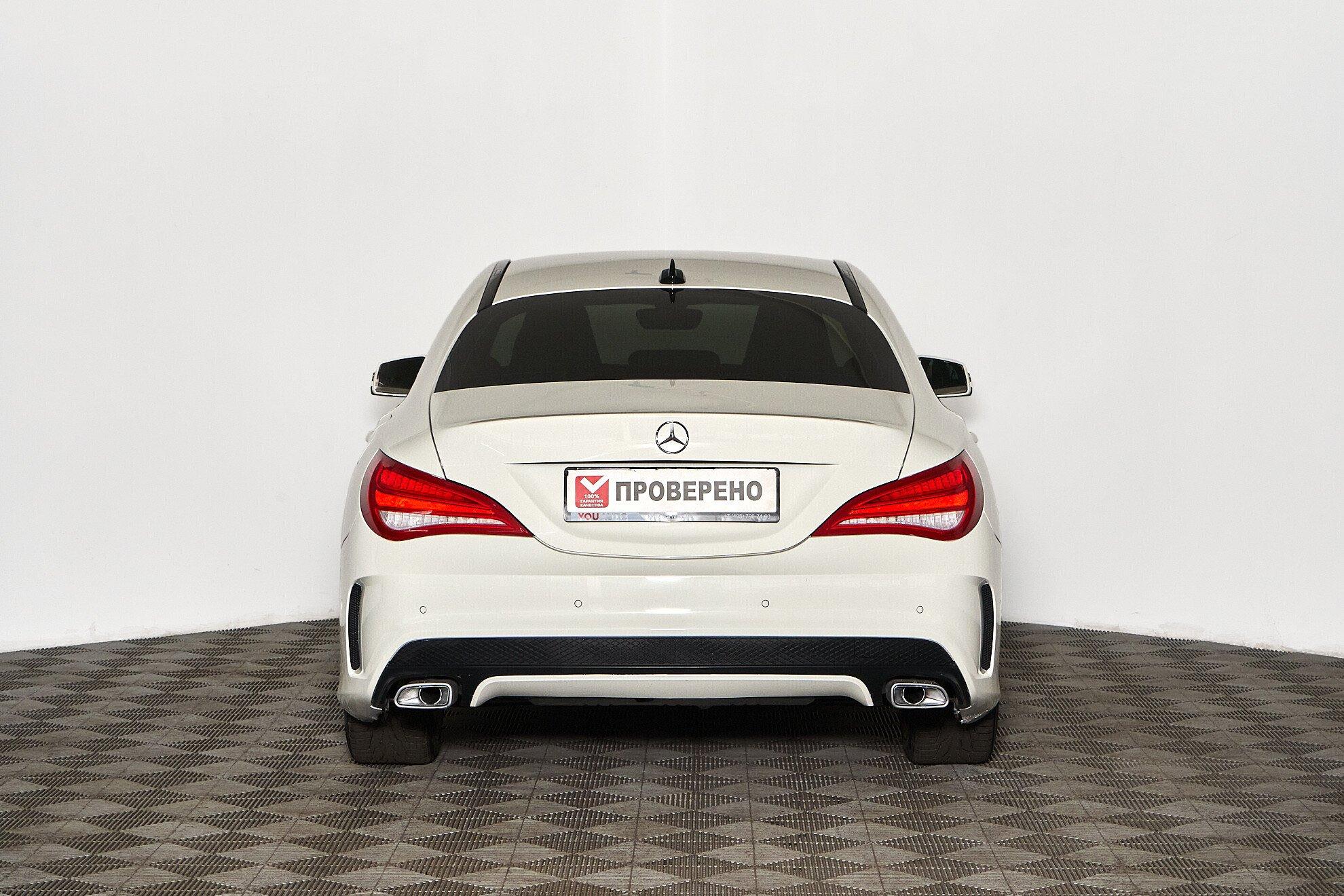 Mercedes-Benz CLA 2013, белый