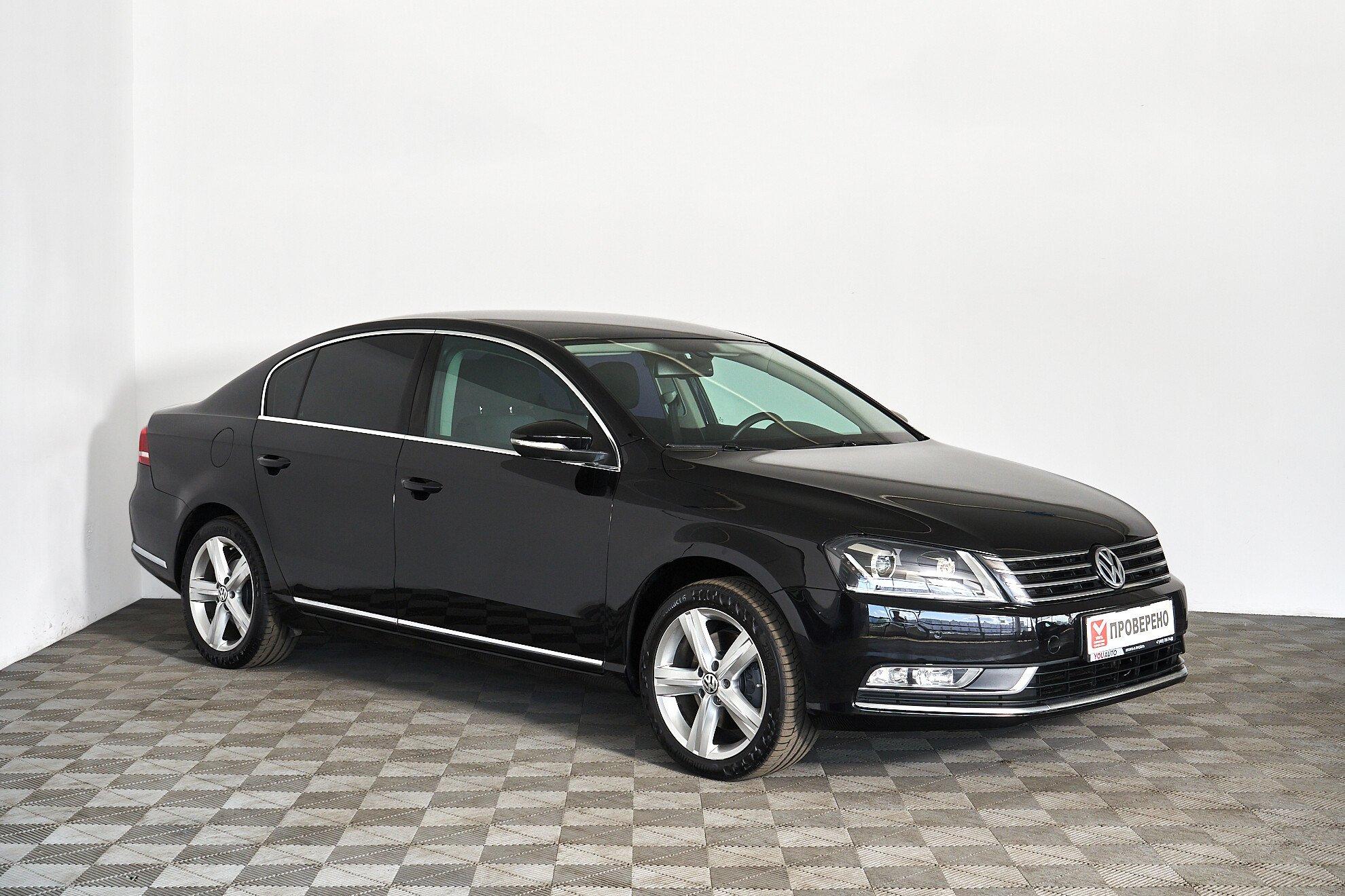 Volkswagen Passat 2012, черный