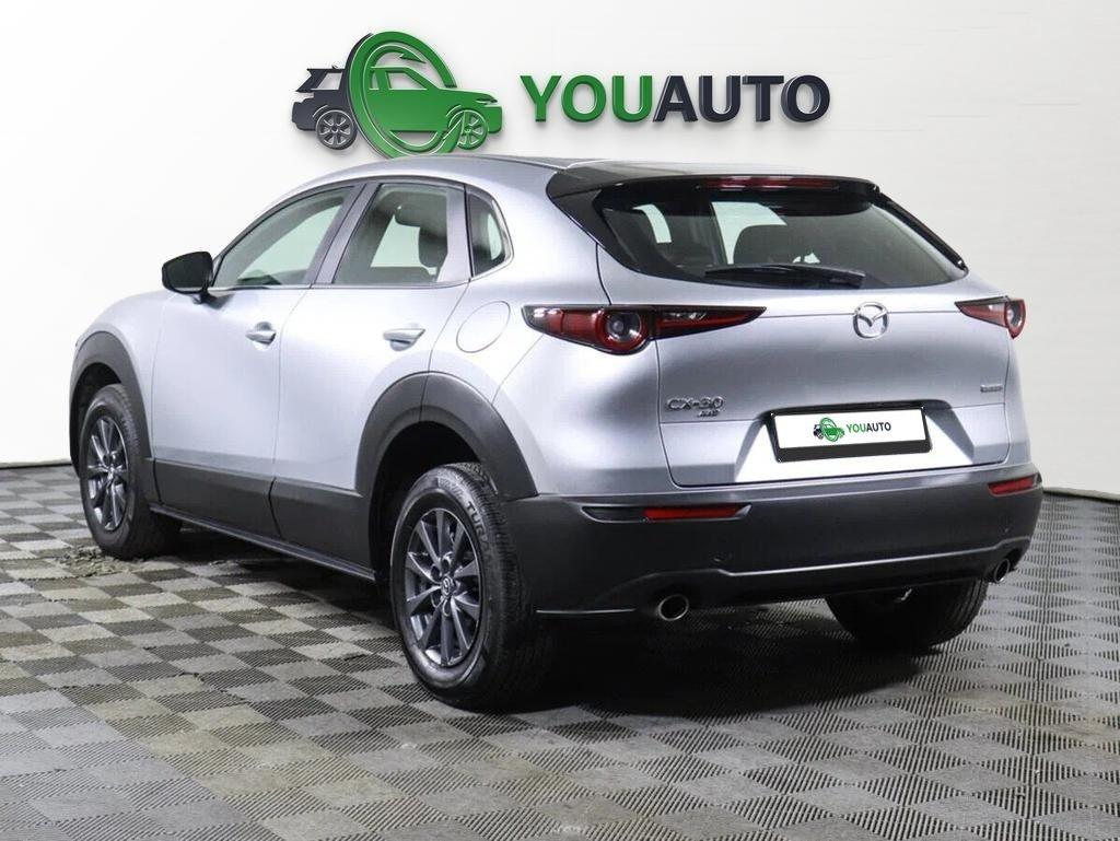 Mazda CX-30 2020, серебряный