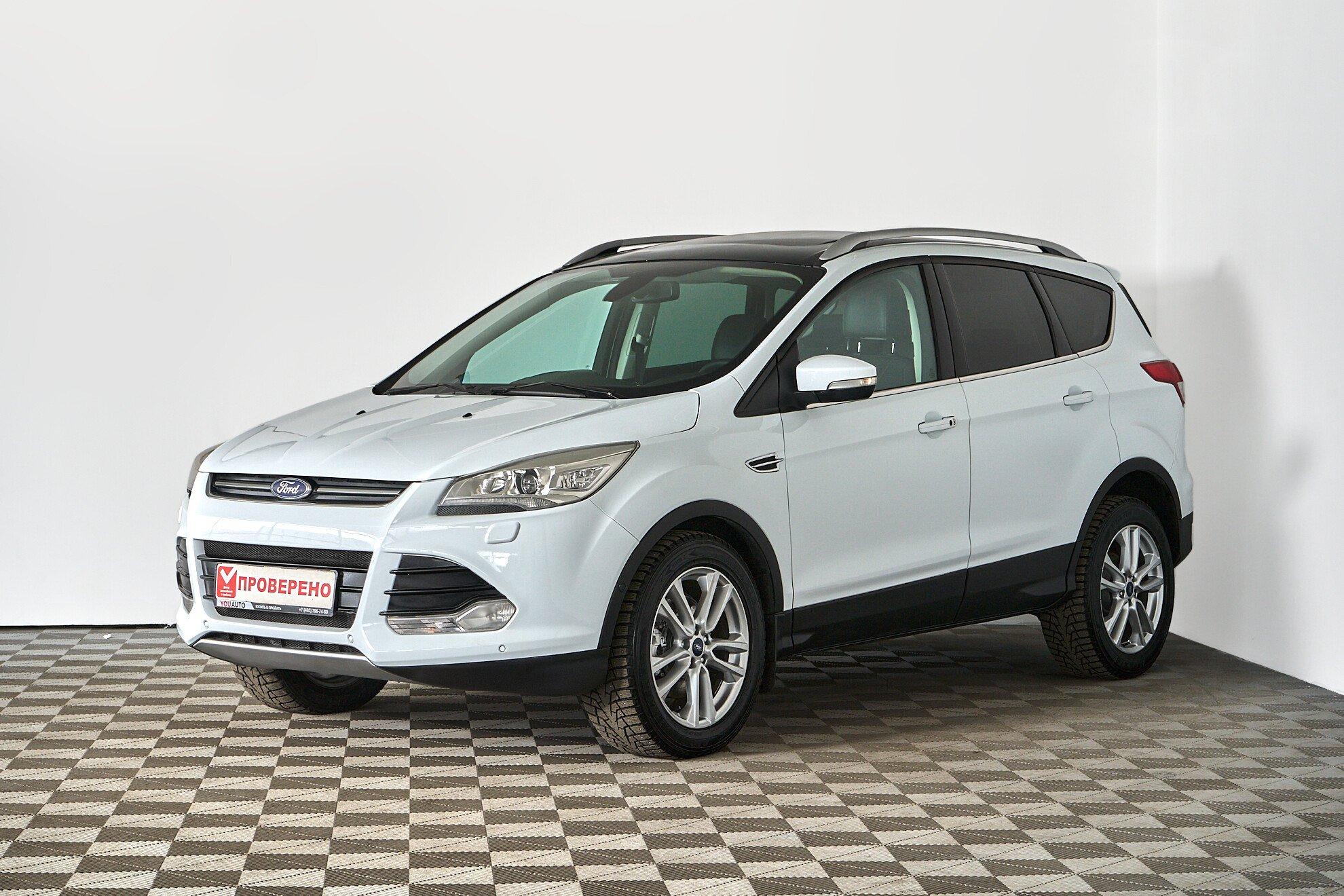 Ford Kuga 2014, белый