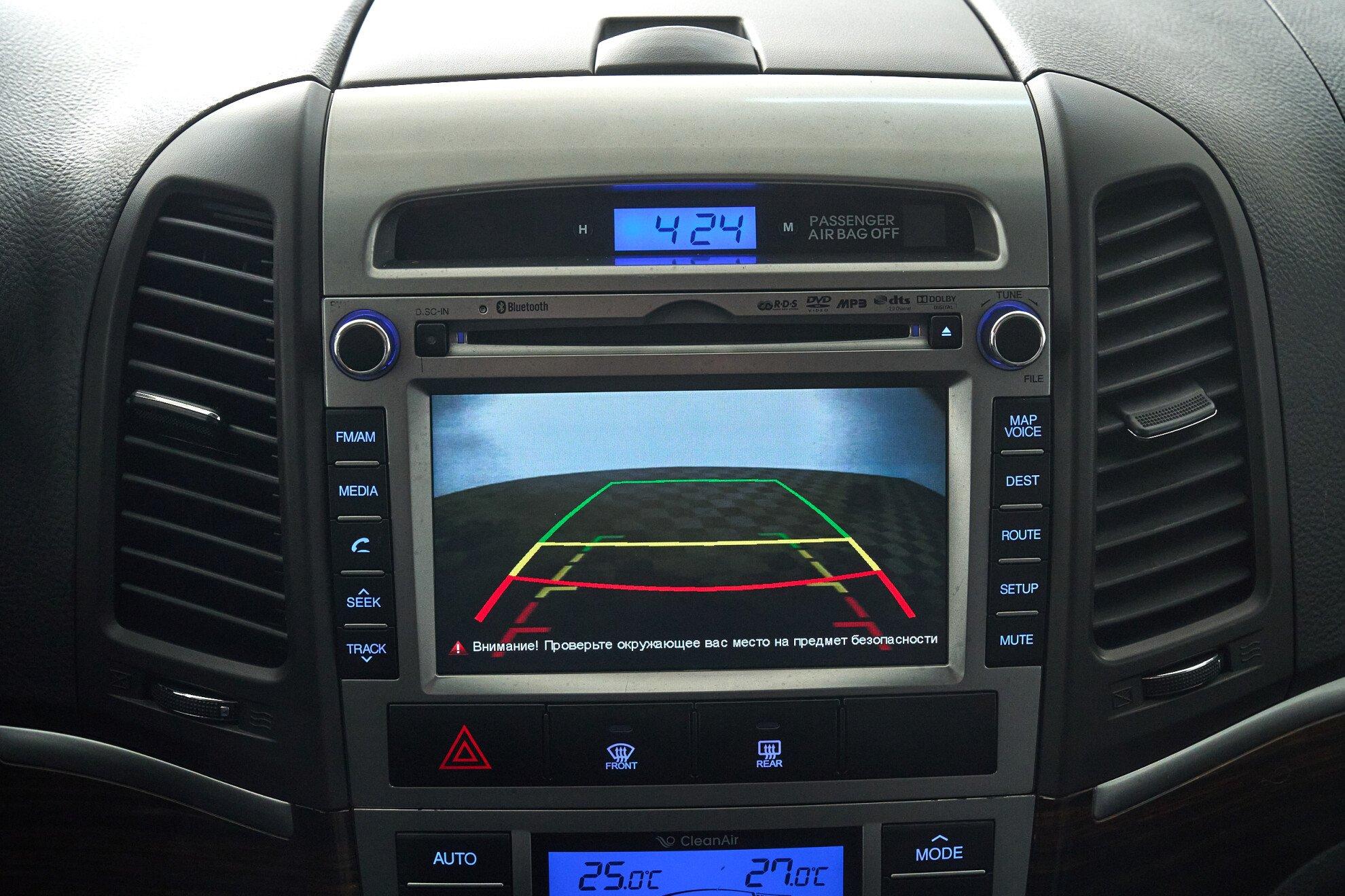 Hyundai Santa Fe 2011, черный