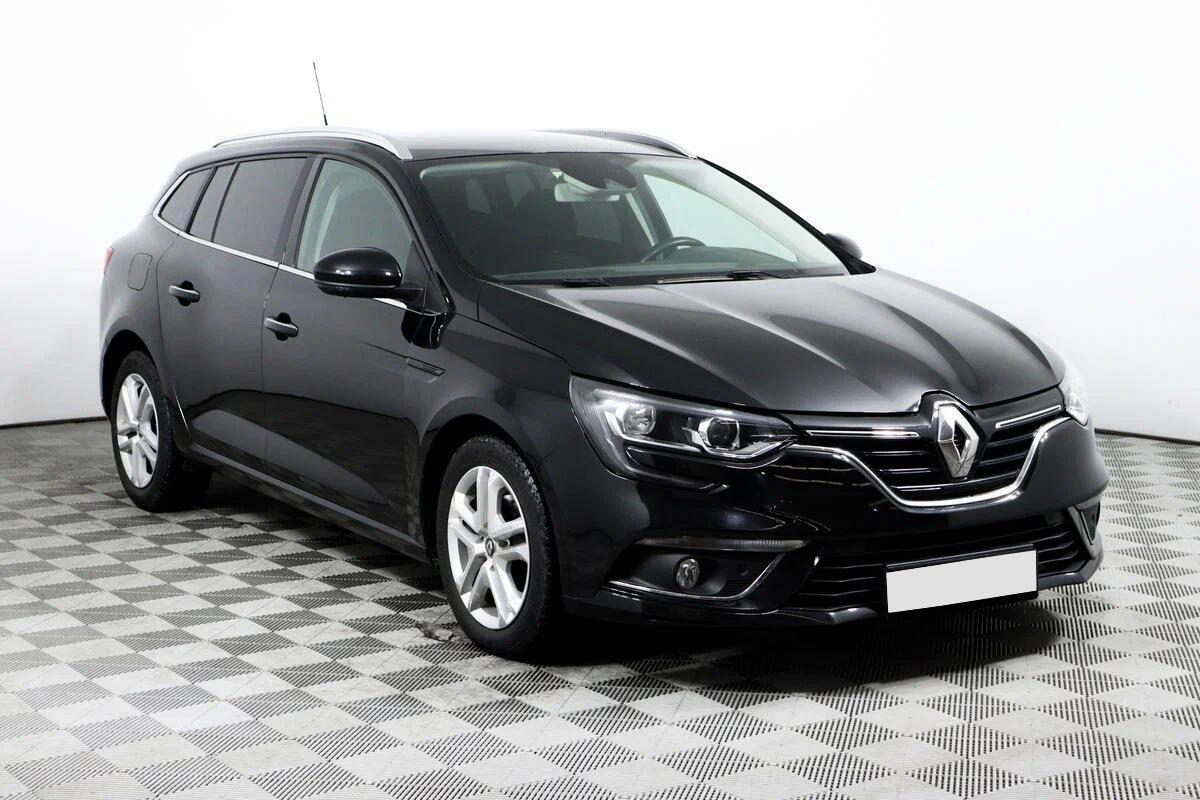 Renault Megane 2016, черный