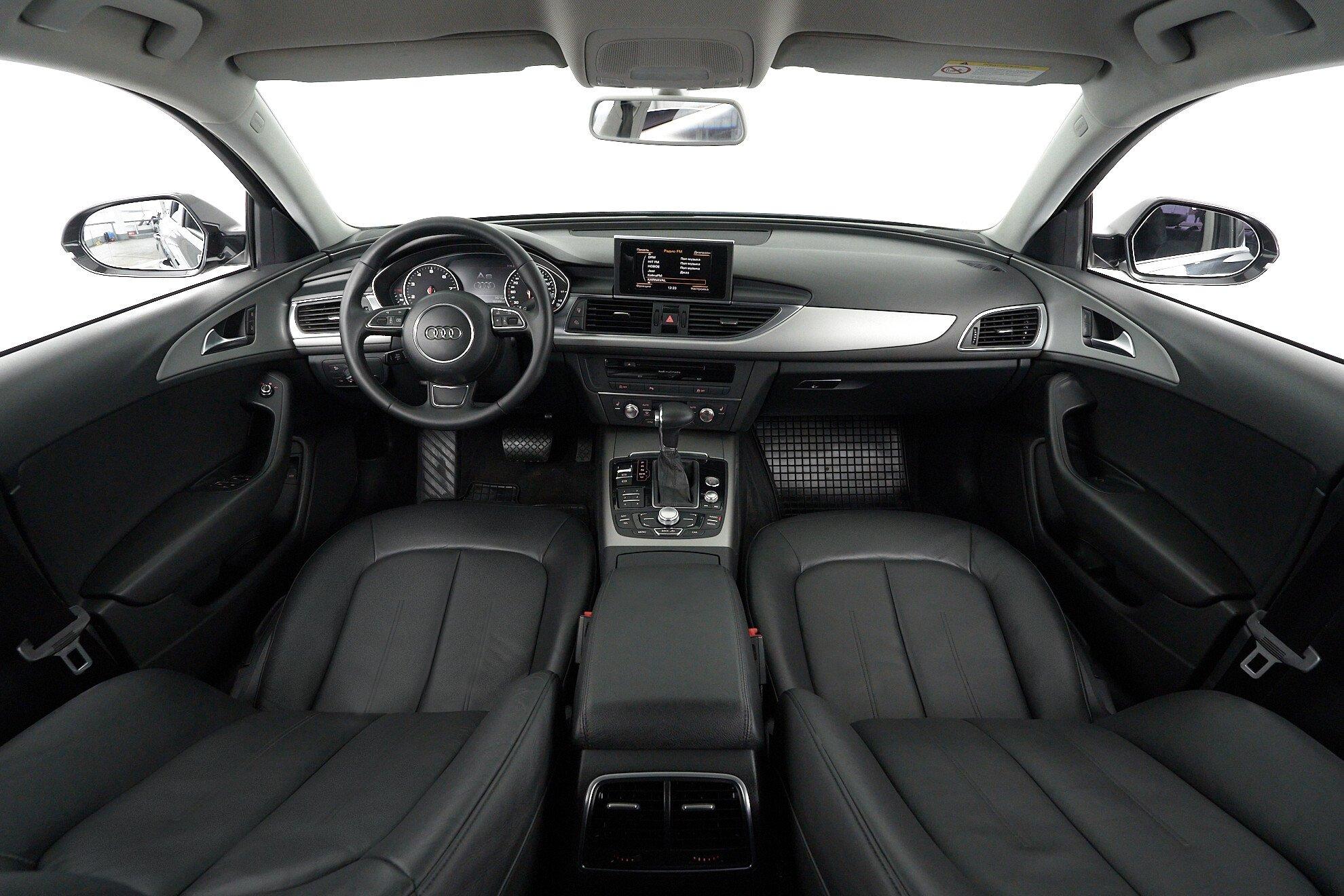 Audi A6 2013, черный