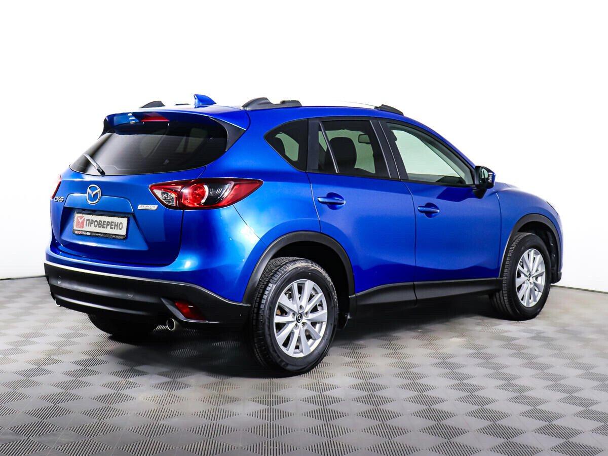 Mazda CX-5 2014, синий
