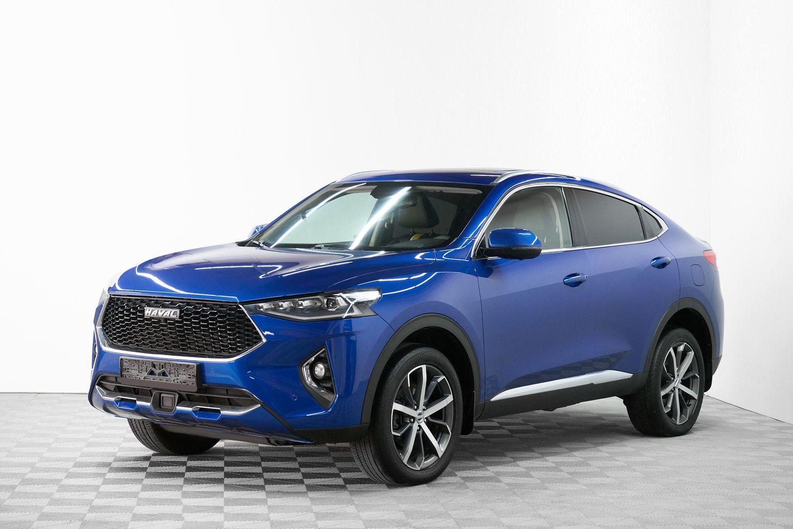 Haval F7x 2021, синий