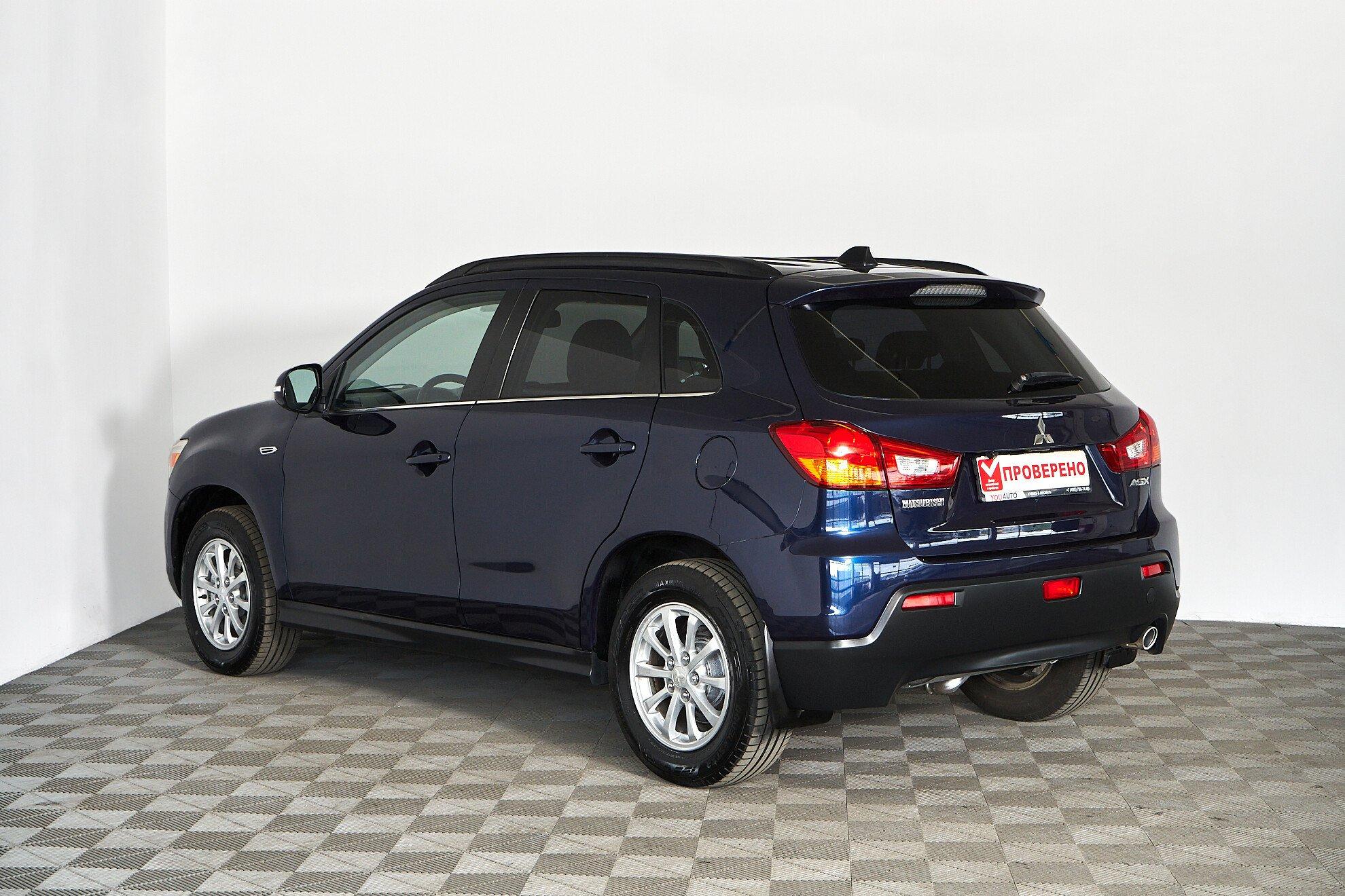 Mitsubishi ASX 2012, синий