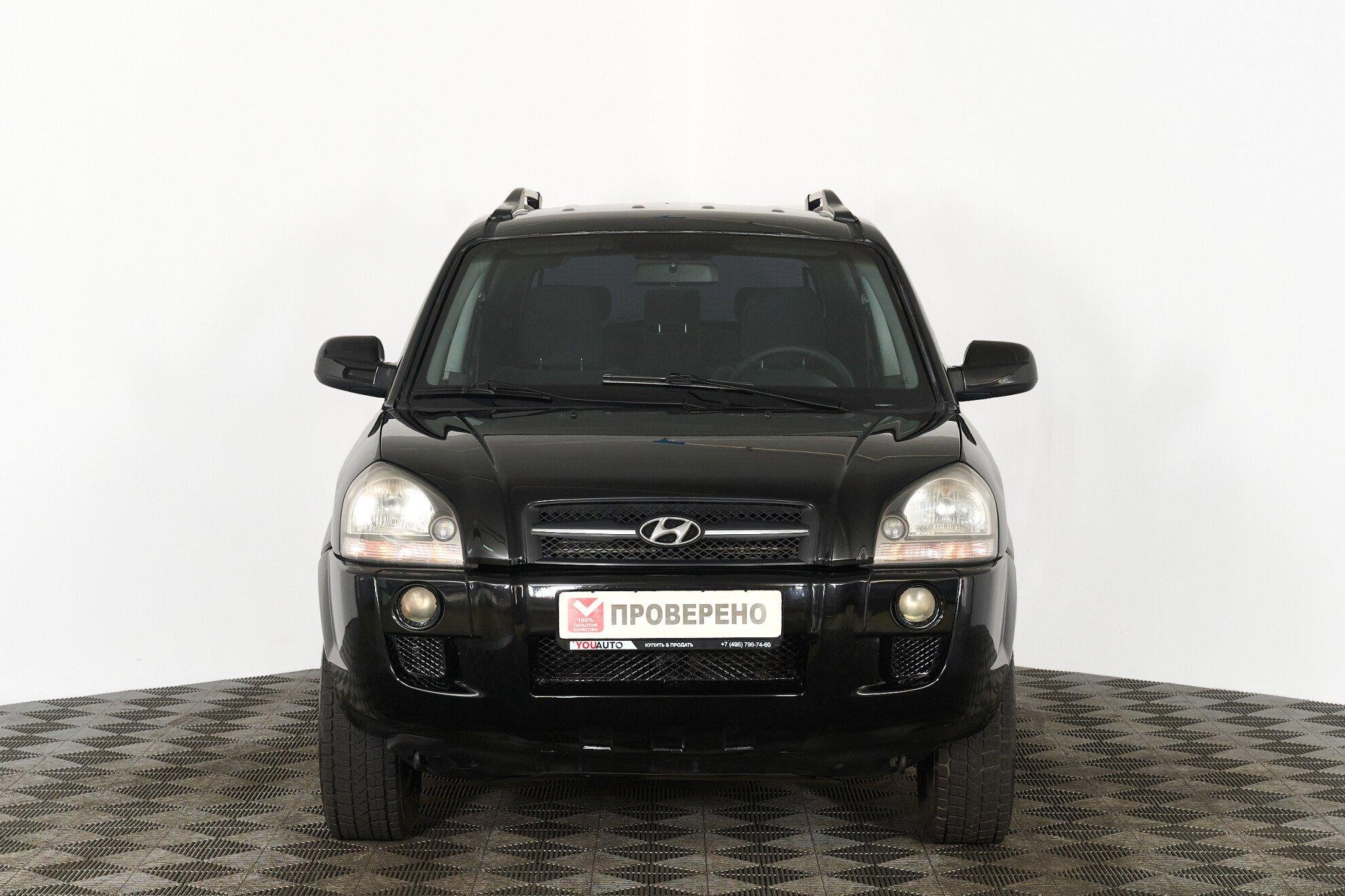 Hyundai Tucson 2007, черный