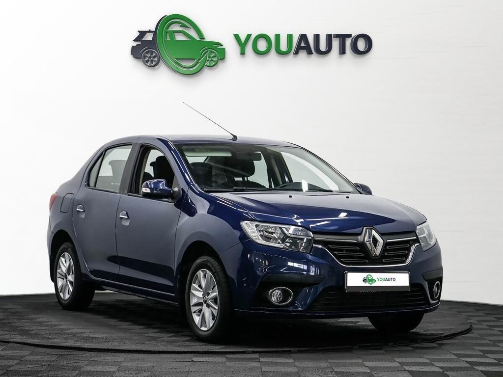 Renault Logan 2021, синий