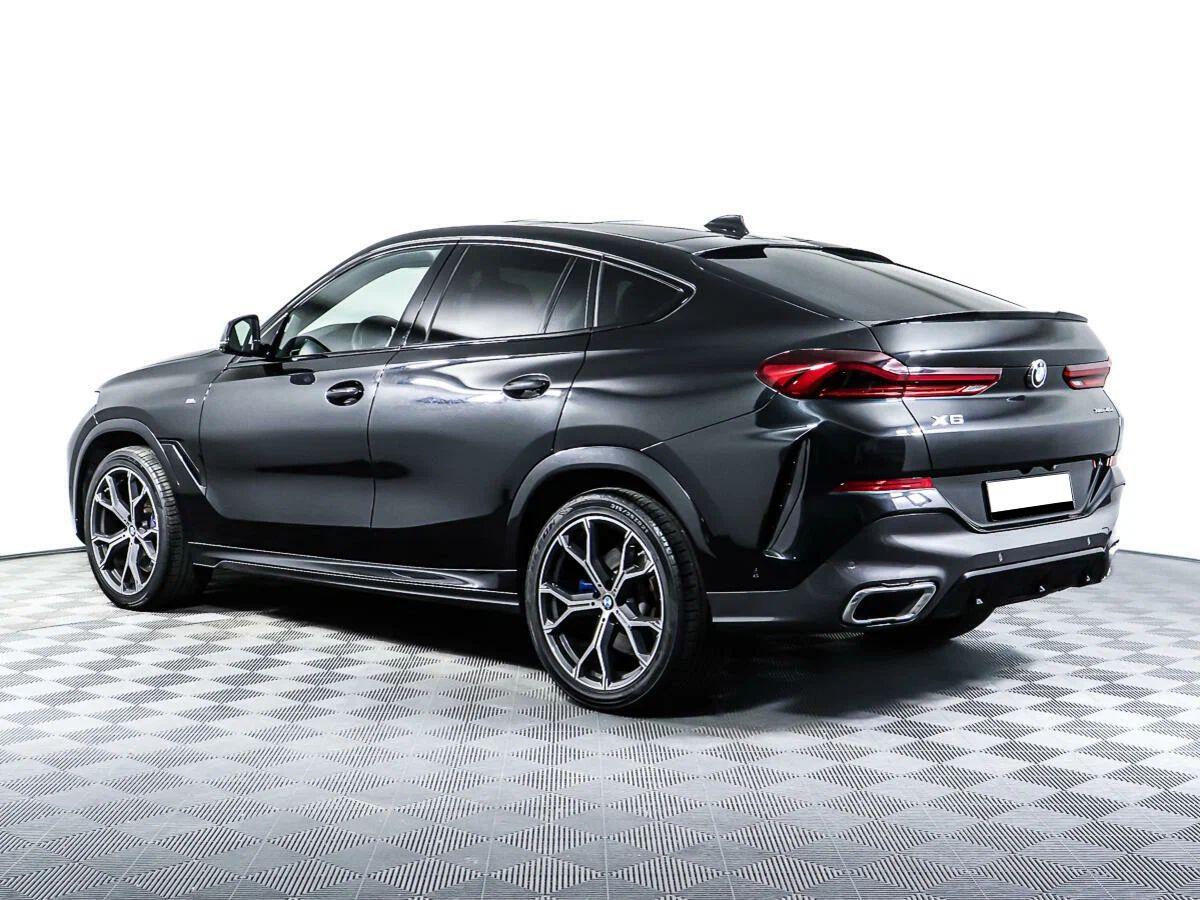 BMW X6 2020, черный