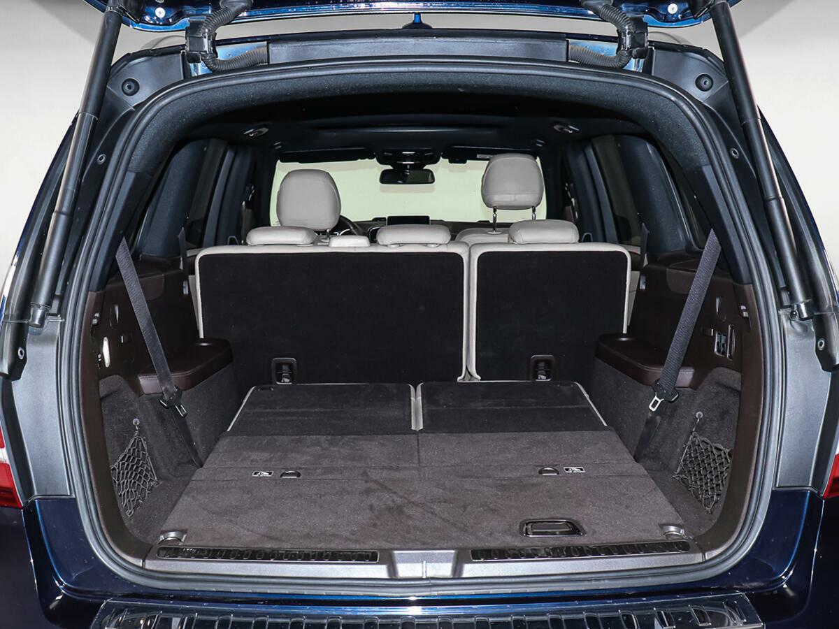 Mercedes-Benz GLS 2016, синий