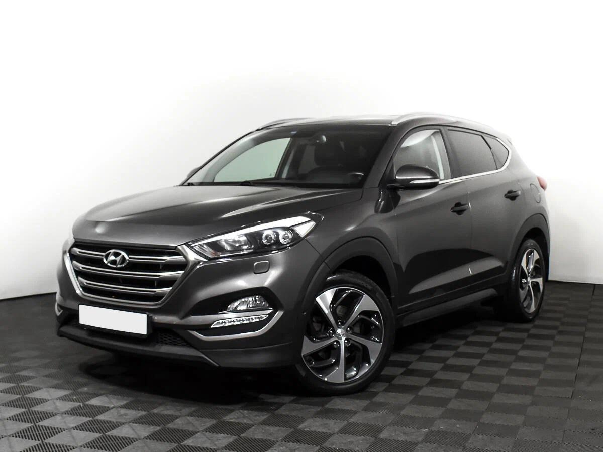 Hyundai Tucson 2016, серый