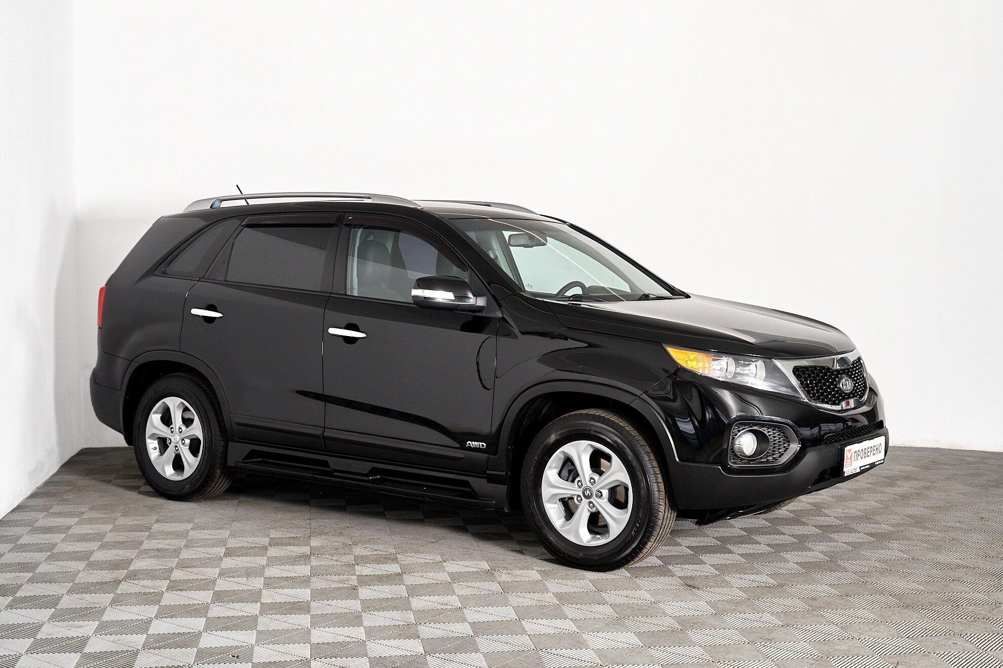 Kia Sorento 2012, черный