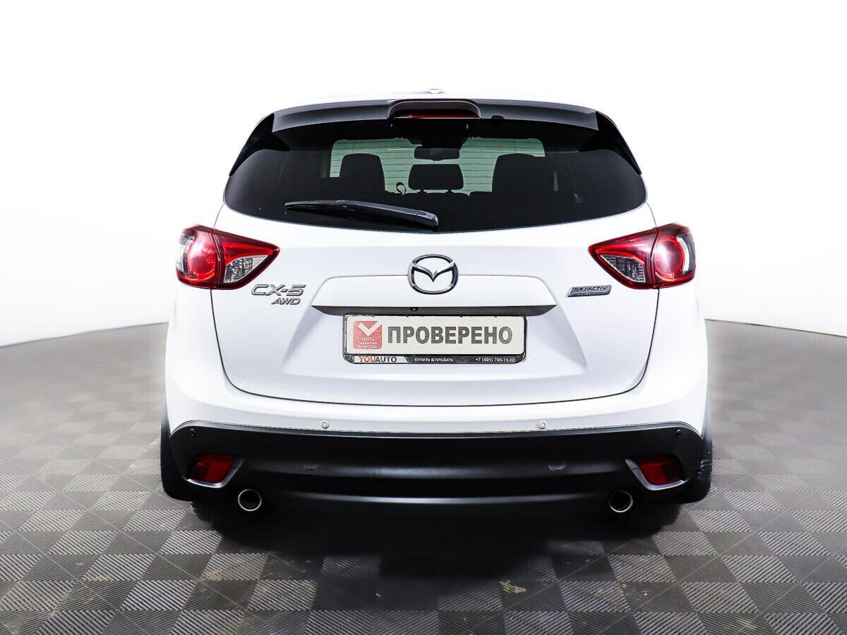 Mazda CX-5 2015, белый