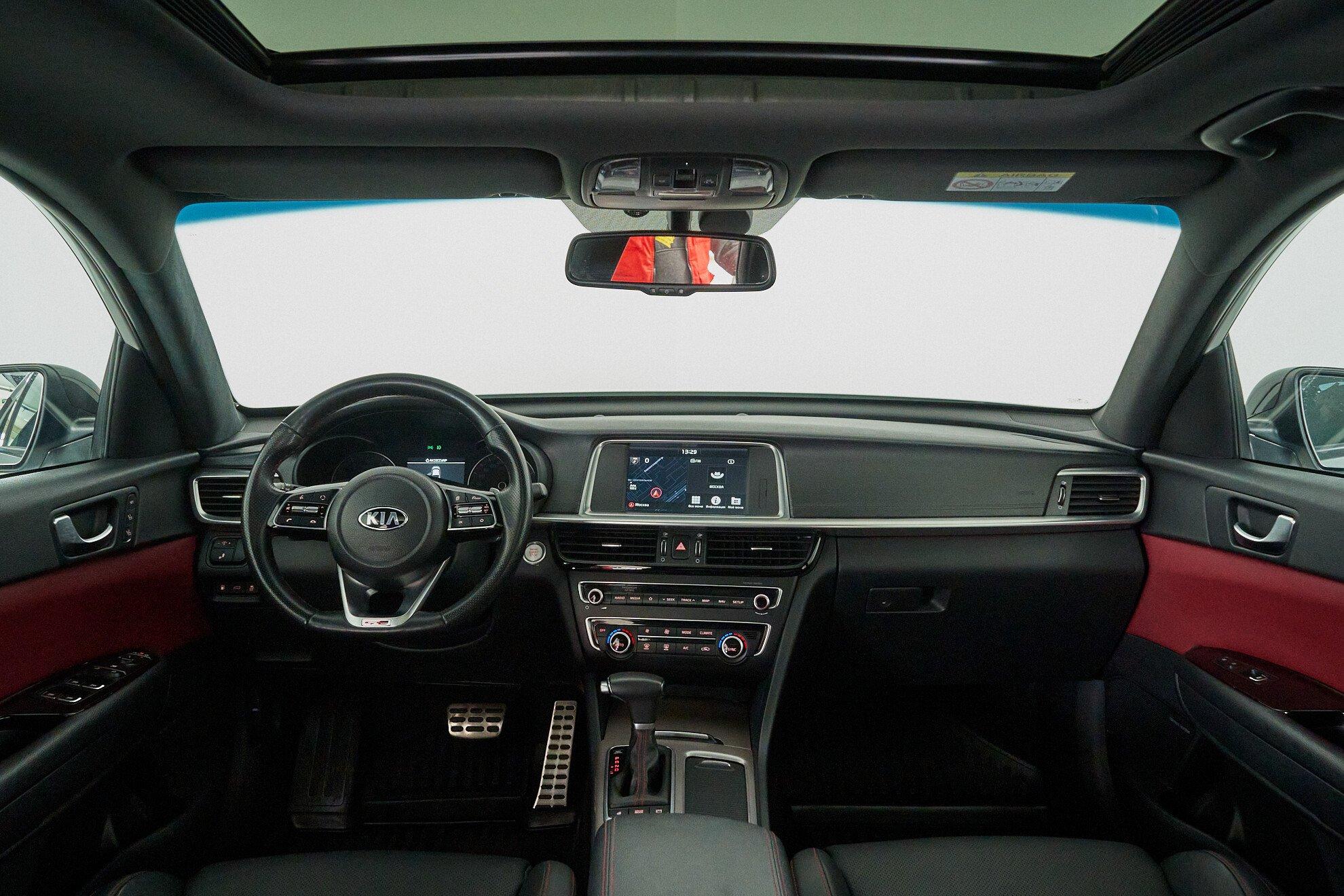 Kia Optima 2018, белый