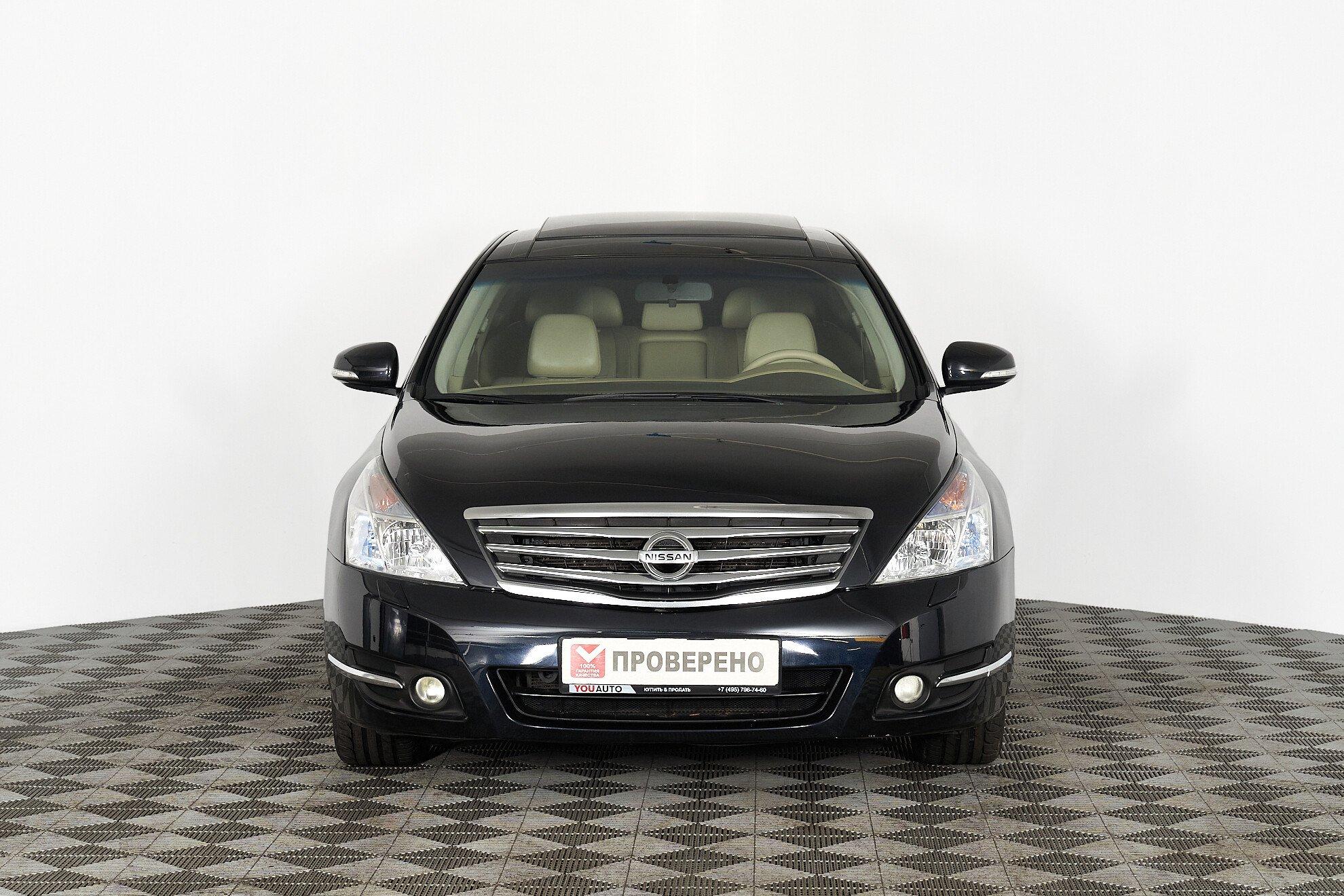 Nissan Teana 2010, черный
