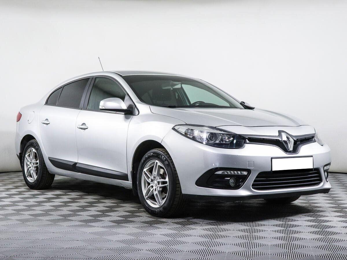 Renault Fluence 2013, серебряный