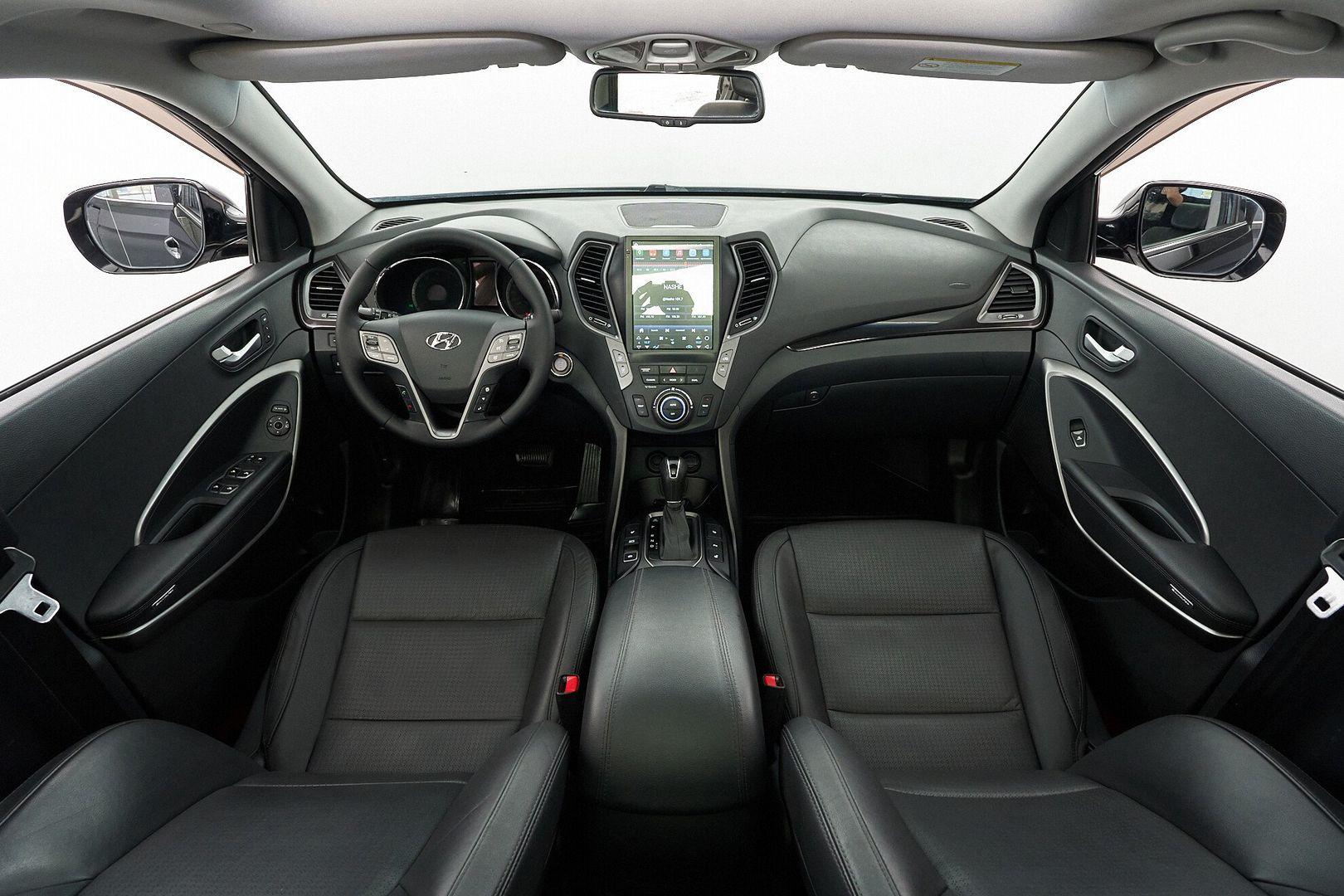 Hyundai Santa Fe 2014, черный