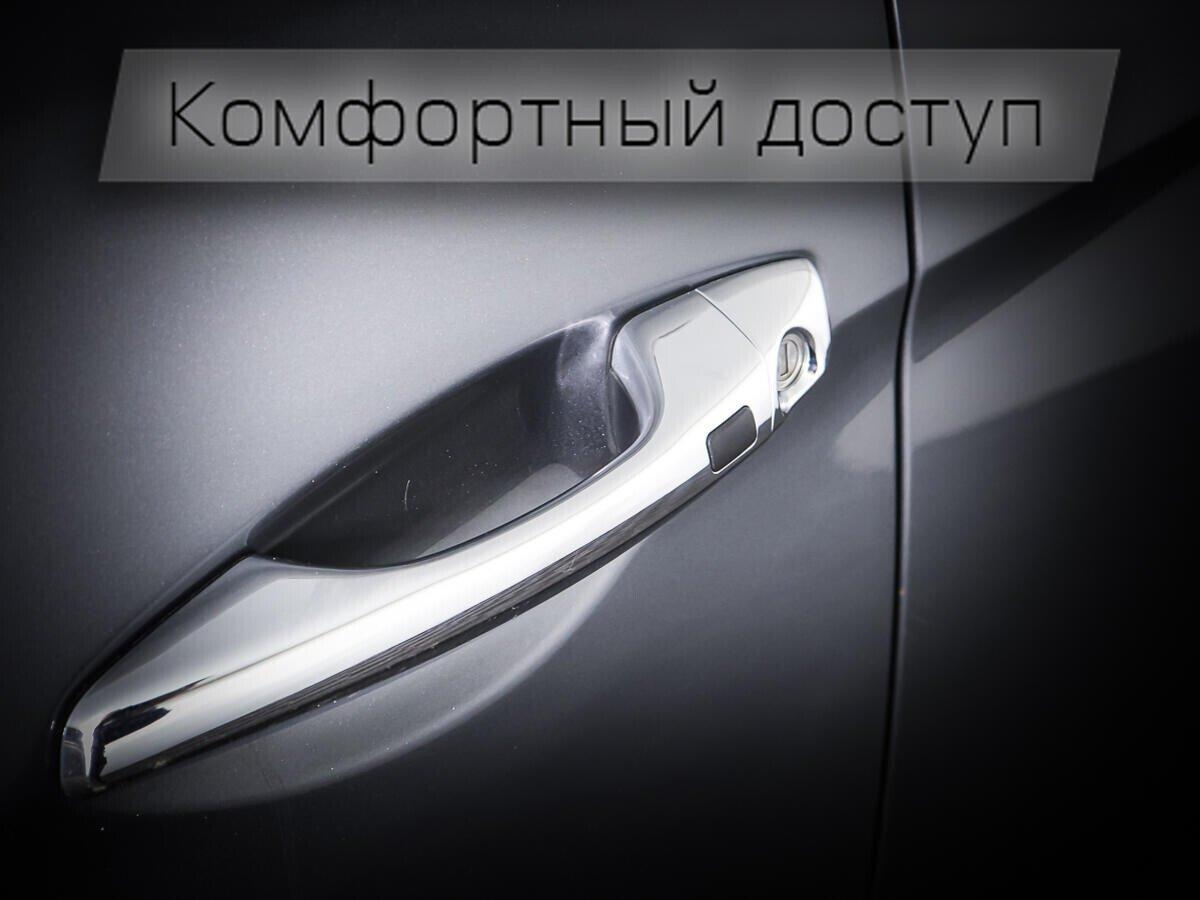 Hyundai Santa Fe 2015, серебряный