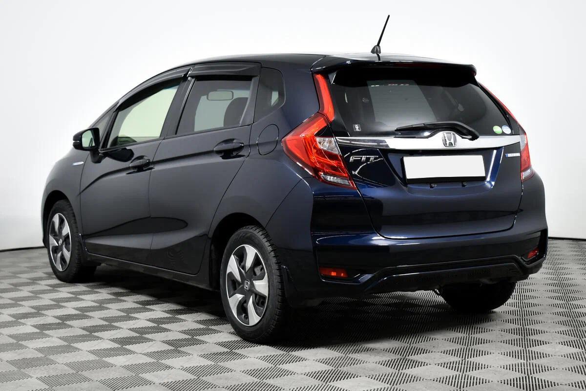 Honda Fit 2018, синий