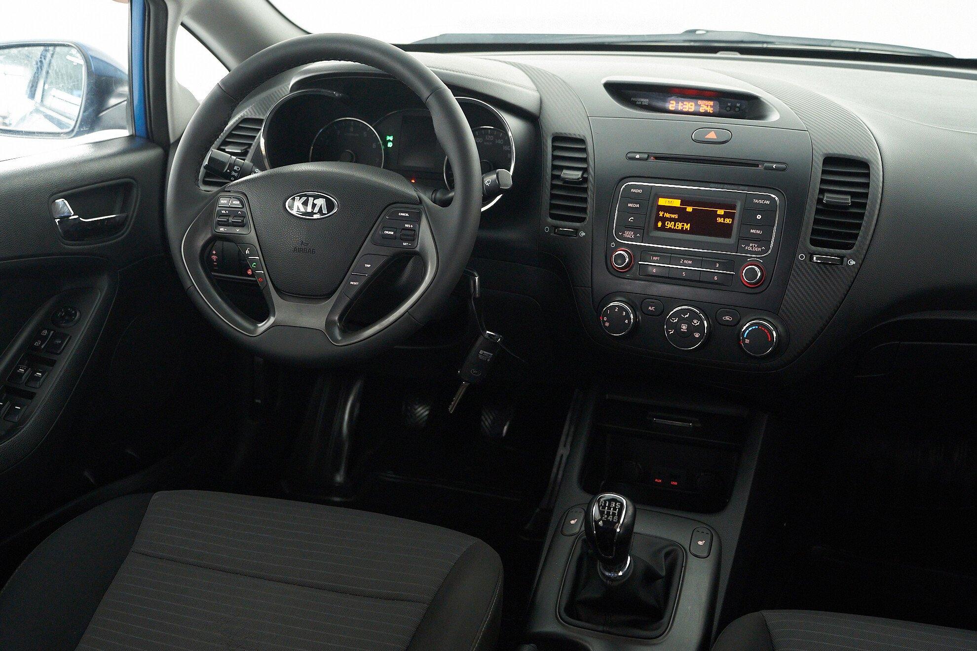 Kia Cerato 2014, синий