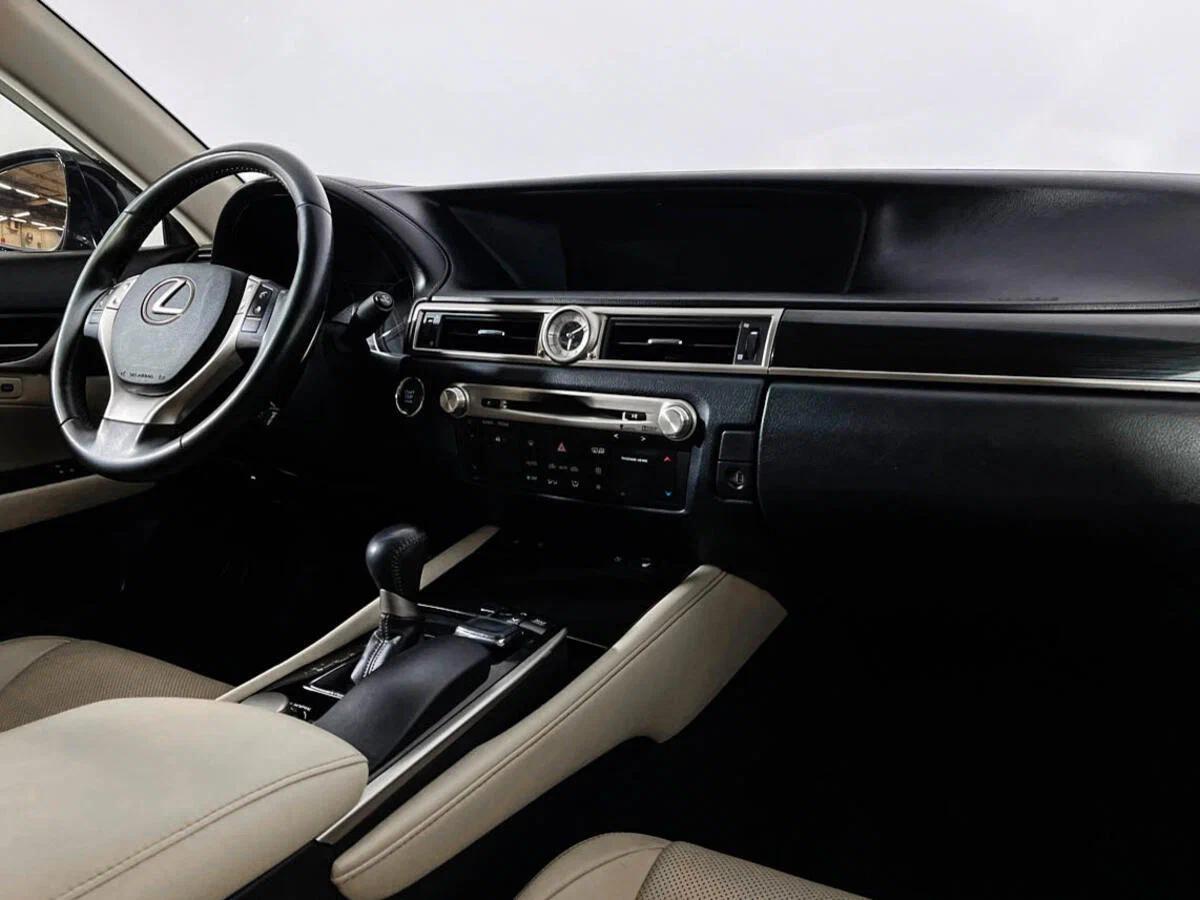 Lexus GS 2019, черный