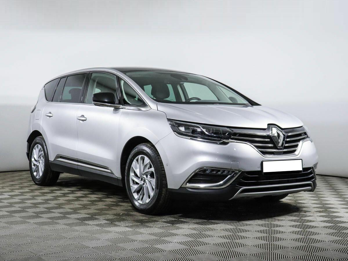 Renault Espace 2019, серебряный