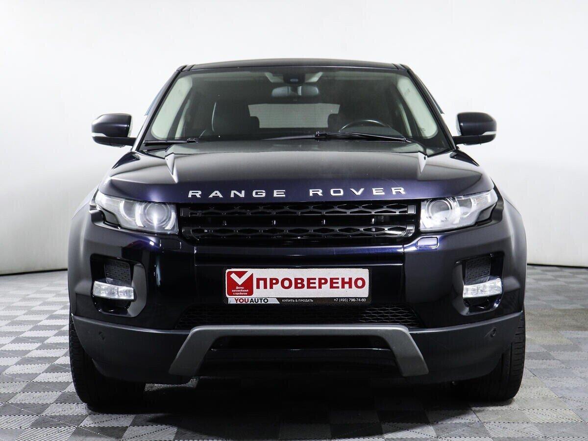 Land Rover Range Rover Evoque 2012, синий